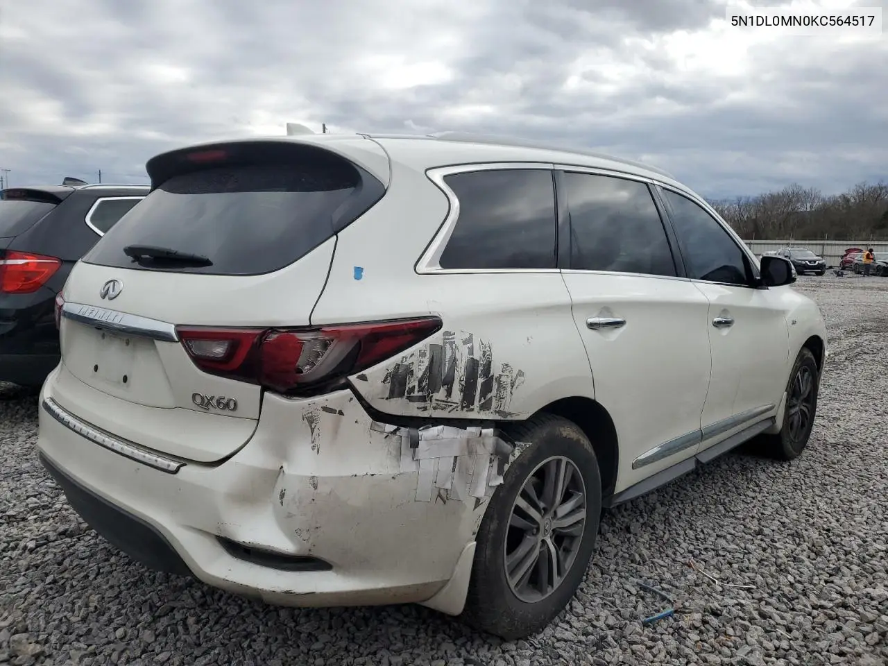 2019 Infiniti Qx60 Luxe VIN: 5N1DL0MN0KC564517 Lot: 47849685