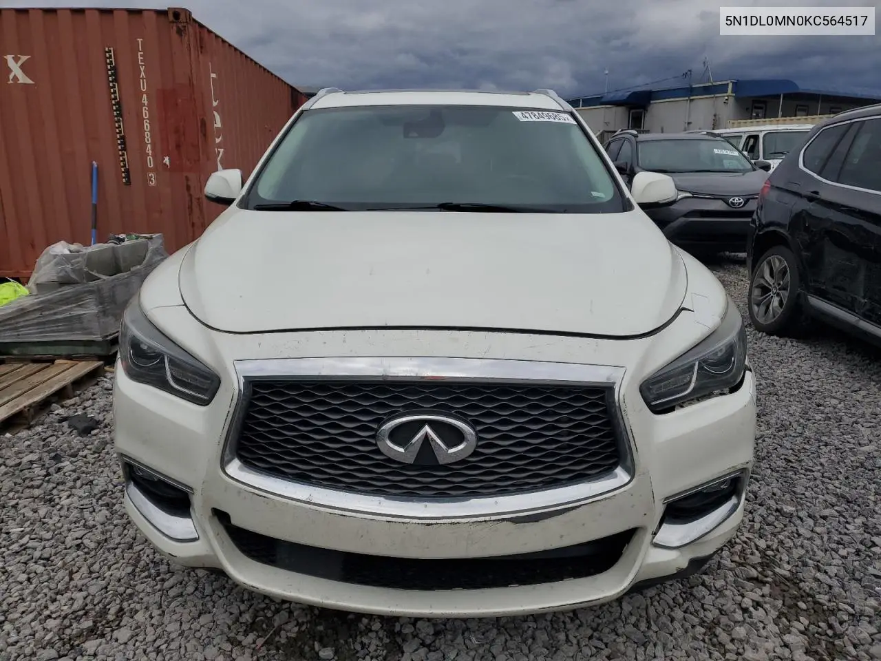 2019 Infiniti Qx60 Luxe VIN: 5N1DL0MN0KC564517 Lot: 47849685