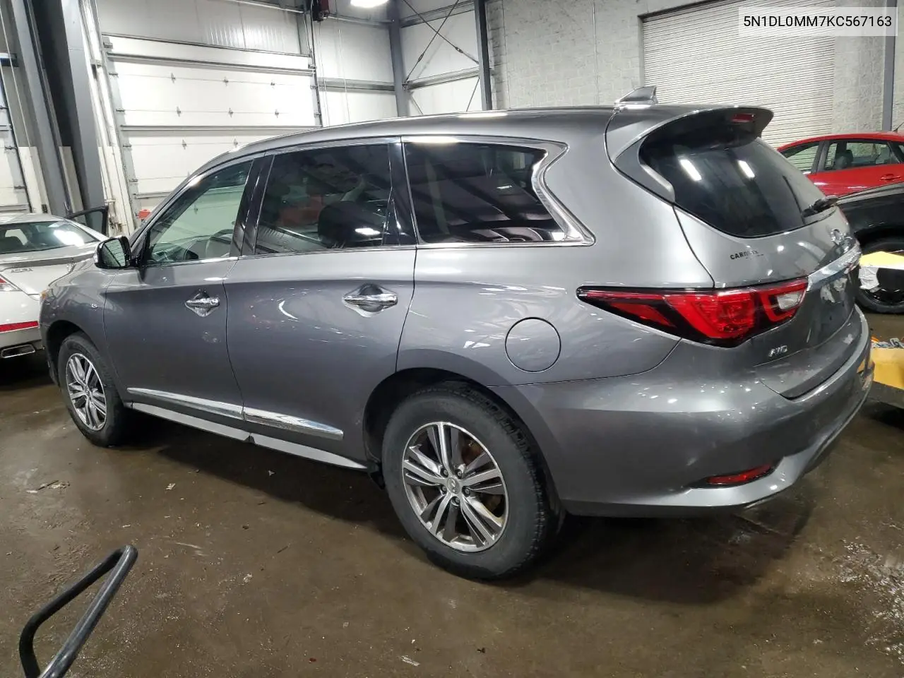 2019 Infiniti Qx60 Luxe VIN: 5N1DL0MM7KC567163 Lot: 49100445