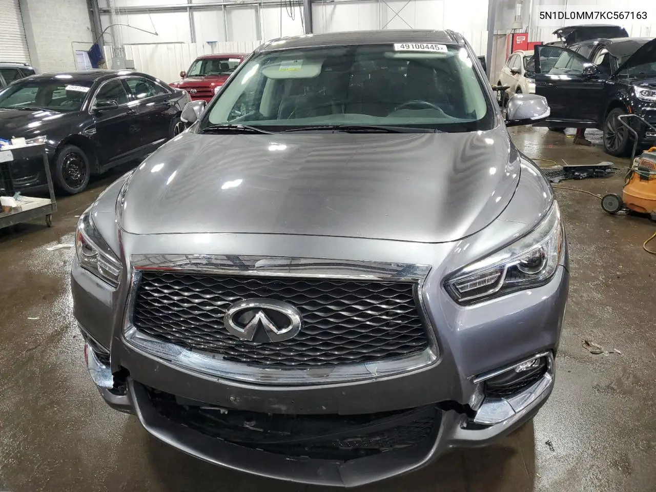 2019 Infiniti Qx60 Luxe VIN: 5N1DL0MM7KC567163 Lot: 49100445