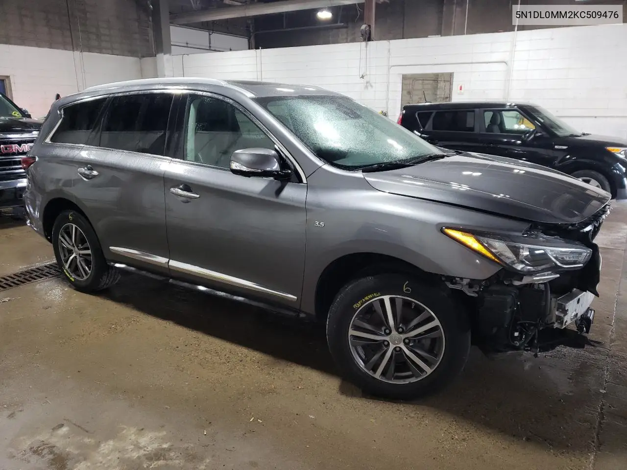 2019 Infiniti Qx60 Luxe VIN: 5N1DL0MM2KC509476 Lot: 50948205