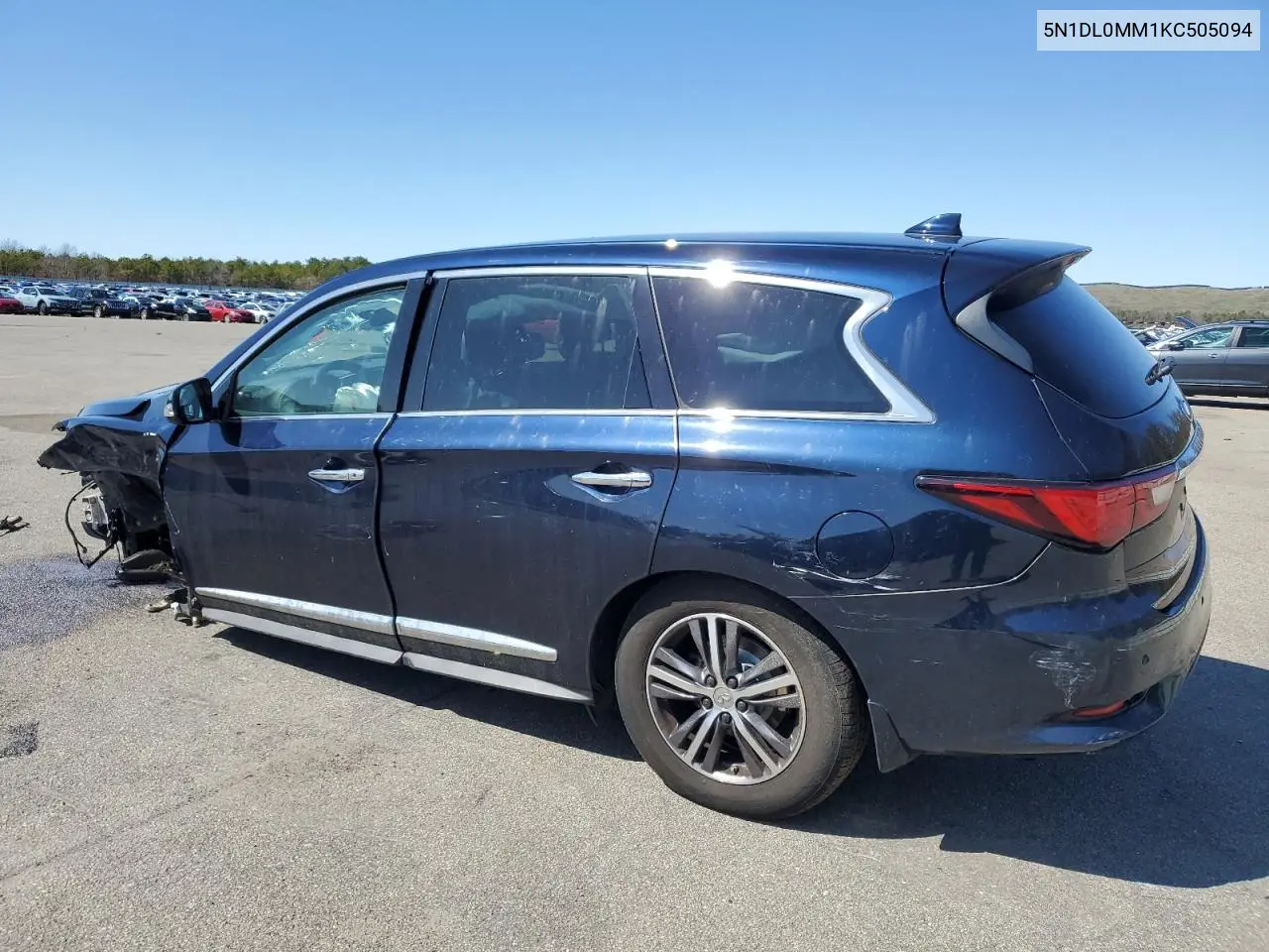 2019 Infiniti Qx60 Luxe VIN: 5N1DL0MM1KC505094 Lot: 51243615