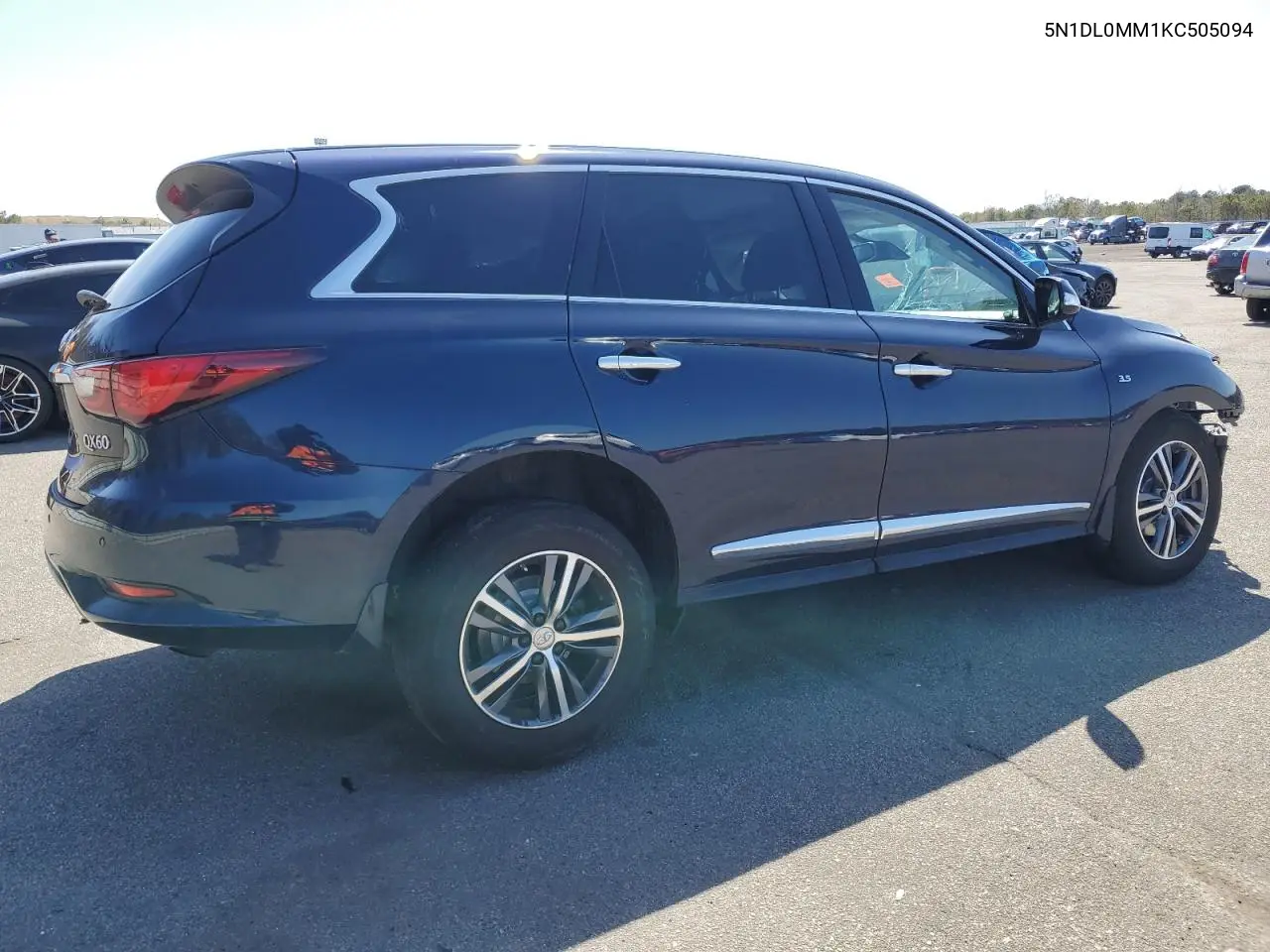 2019 Infiniti Qx60 Luxe VIN: 5N1DL0MM1KC505094 Lot: 51243615
