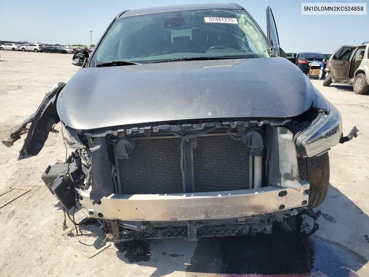 2019 Infiniti Qx60 Luxe VIN: 5N1DL0MN2KC524858 Lot: 52487275