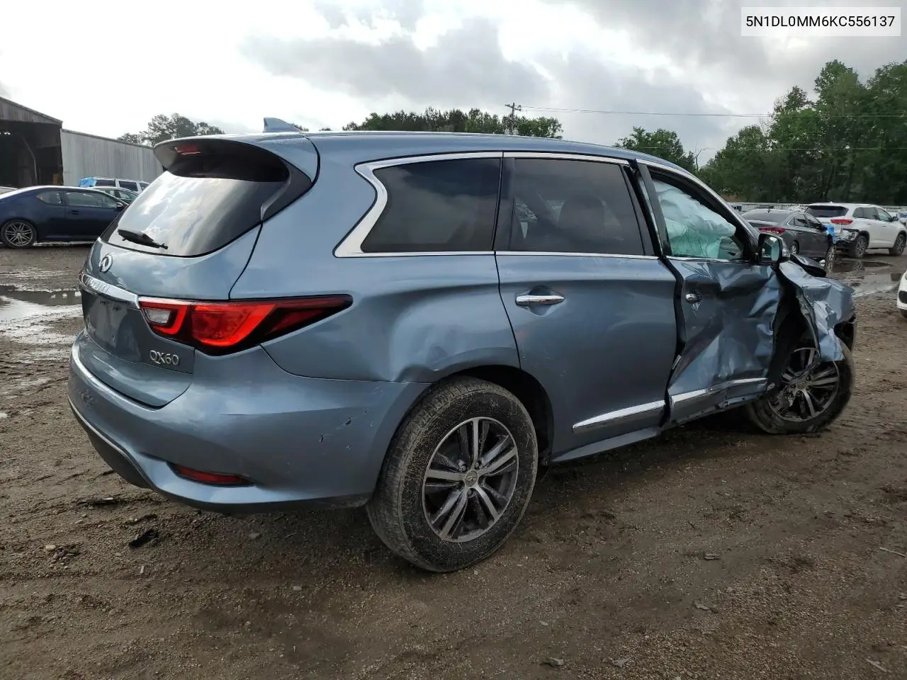 2019 Infiniti Qx60 Luxe VIN: 5N1DL0MM6KC556137 Lot: 54372845