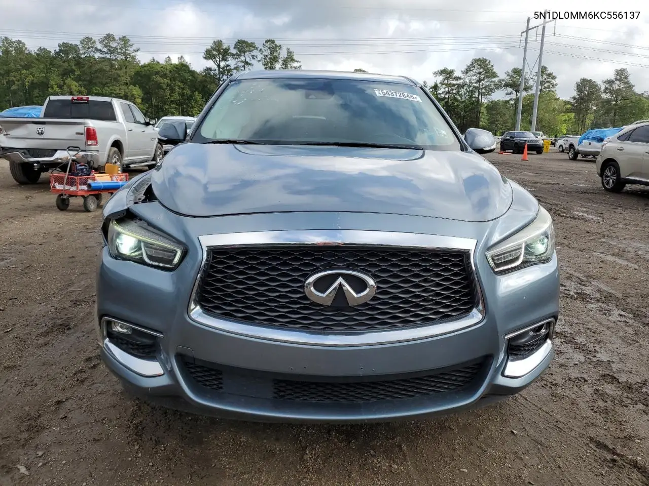 2019 Infiniti Qx60 Luxe VIN: 5N1DL0MM6KC556137 Lot: 54372845