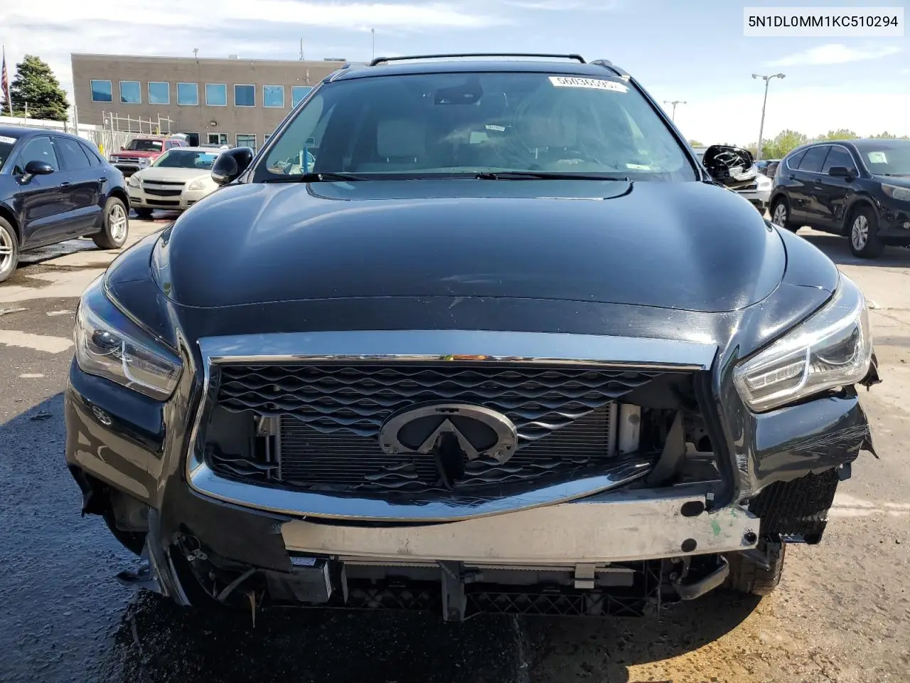 2019 Infiniti Qx60 Luxe VIN: 5N1DL0MM1KC510294 Lot: 56036595