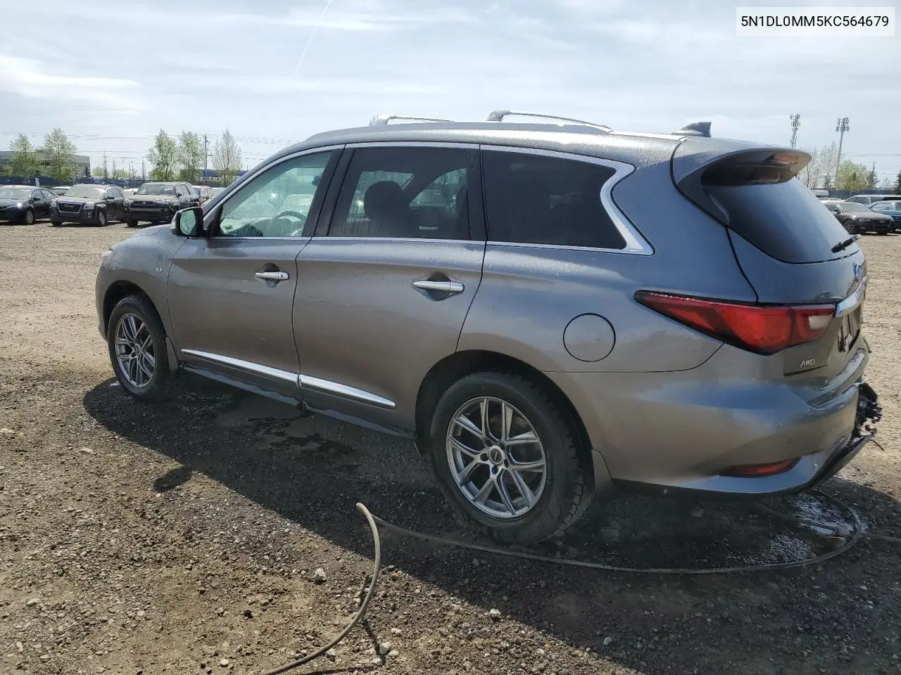 2019 Infiniti Qx60 Luxe VIN: 5N1DL0MM5KC564679 Lot: 56152085