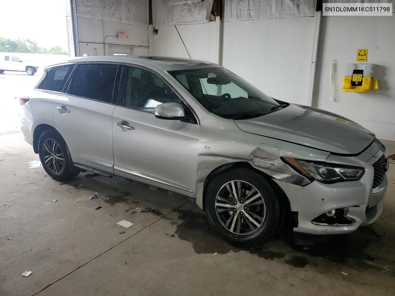 2019 Infiniti Qx60 Luxe VIN: 5N1DL0MM1KC511798 Lot: 56547215