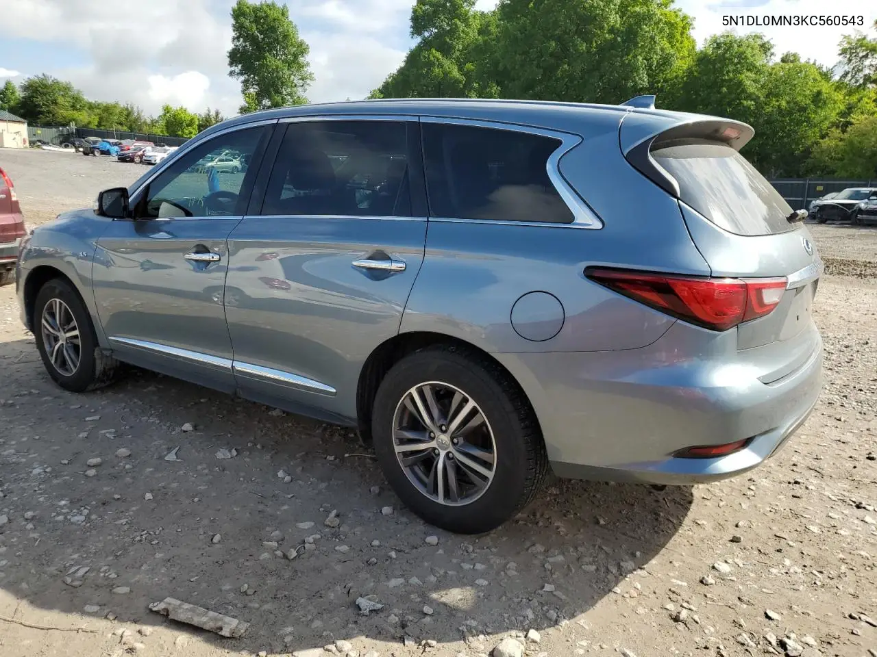 2019 Infiniti Qx60 Luxe VIN: 5N1DL0MN3KC560543 Lot: 56720875