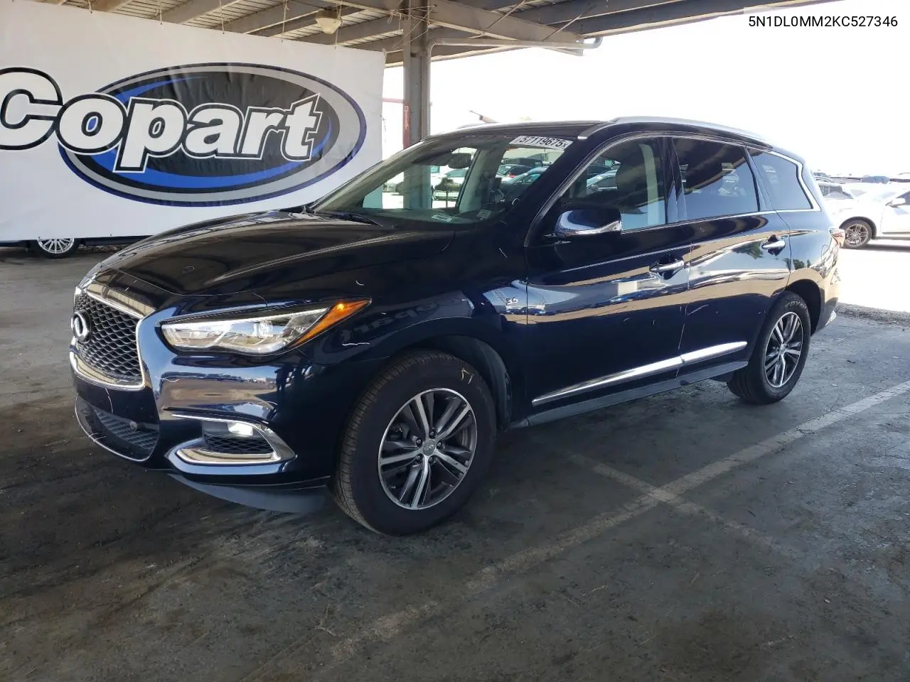 5n1dl0mm2kc527346 5N1DL0MM2KC527346 2019 Infiniti Qx60 Luxe