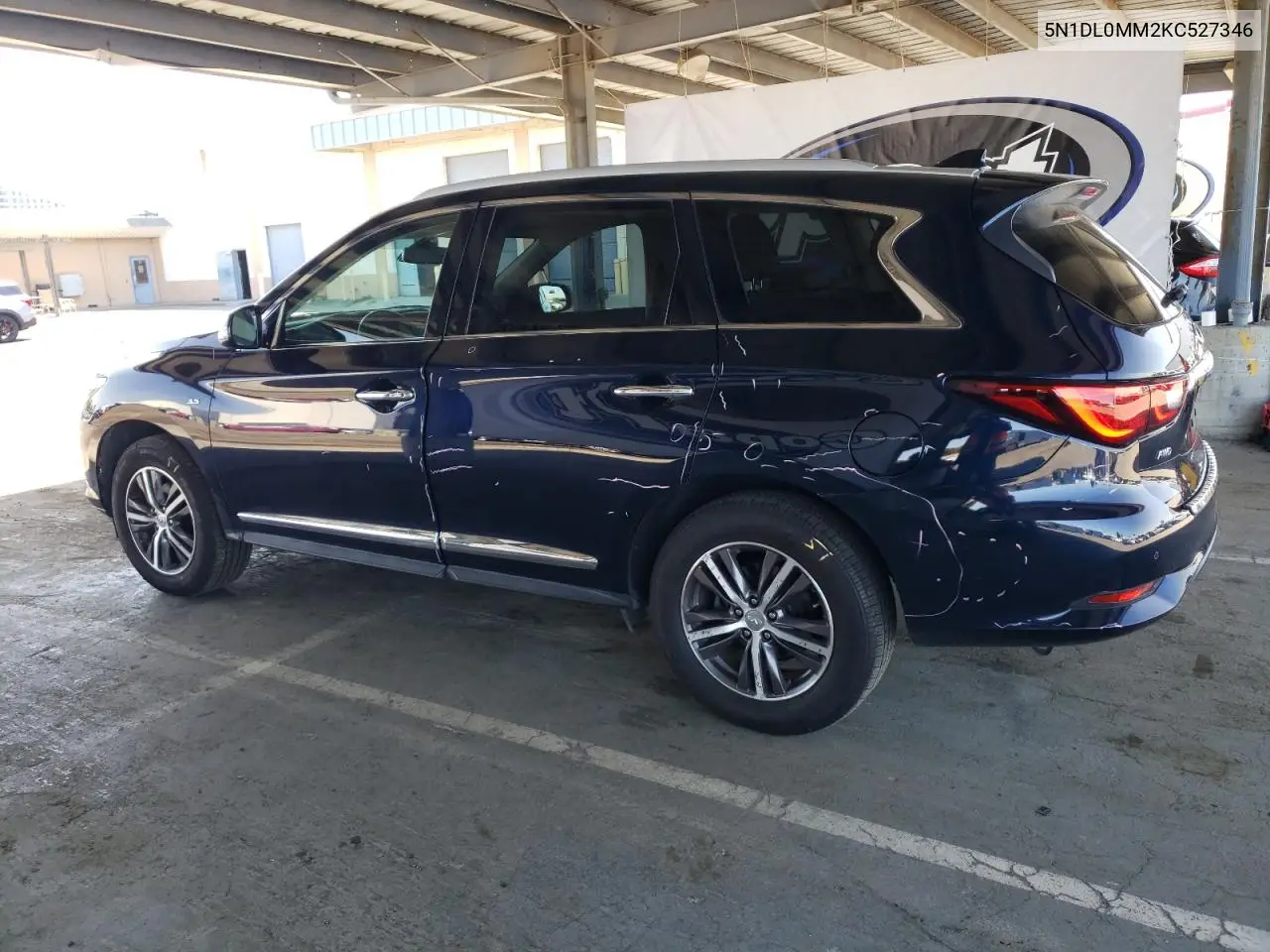 5n1dl0mm2kc527346 5N1DL0MM2KC527346 2019 Infiniti Qx60 Luxe