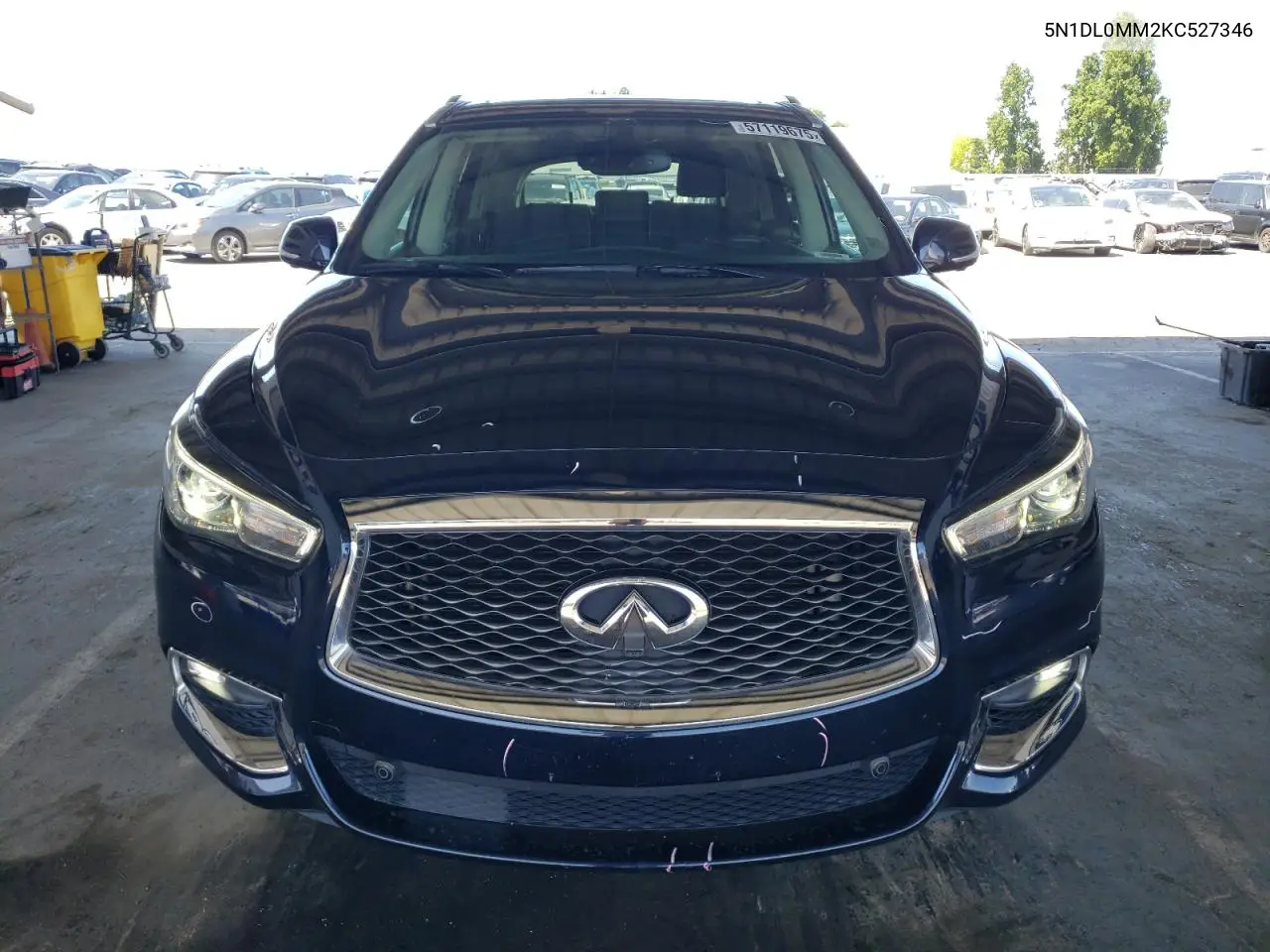 5n1dl0mm2kc527346 5N1DL0MM2KC527346 2019 Infiniti Qx60 Luxe