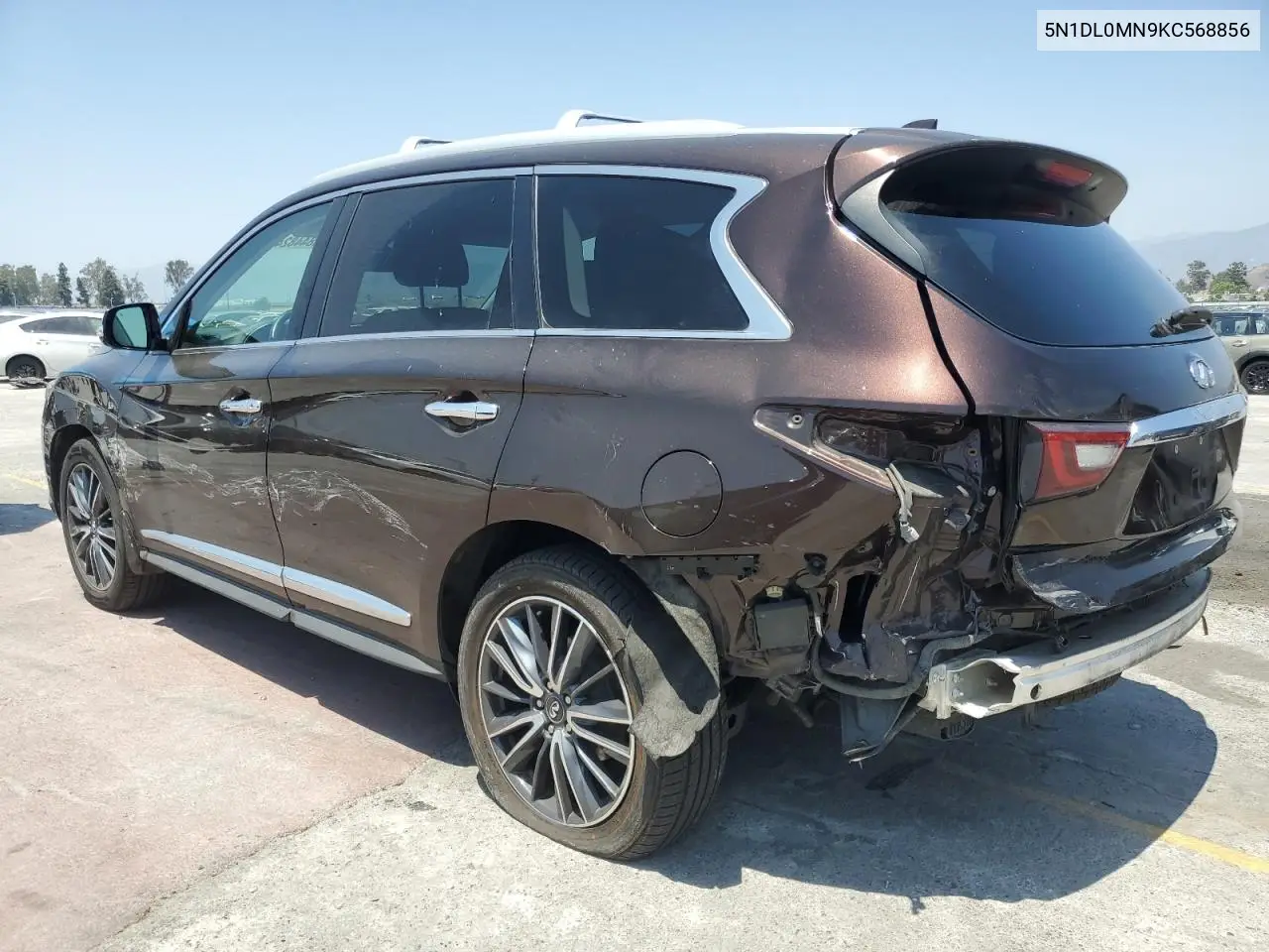 2019 Infiniti Qx60 Luxe VIN: 5N1DL0MN9KC568856 Lot: 58448245