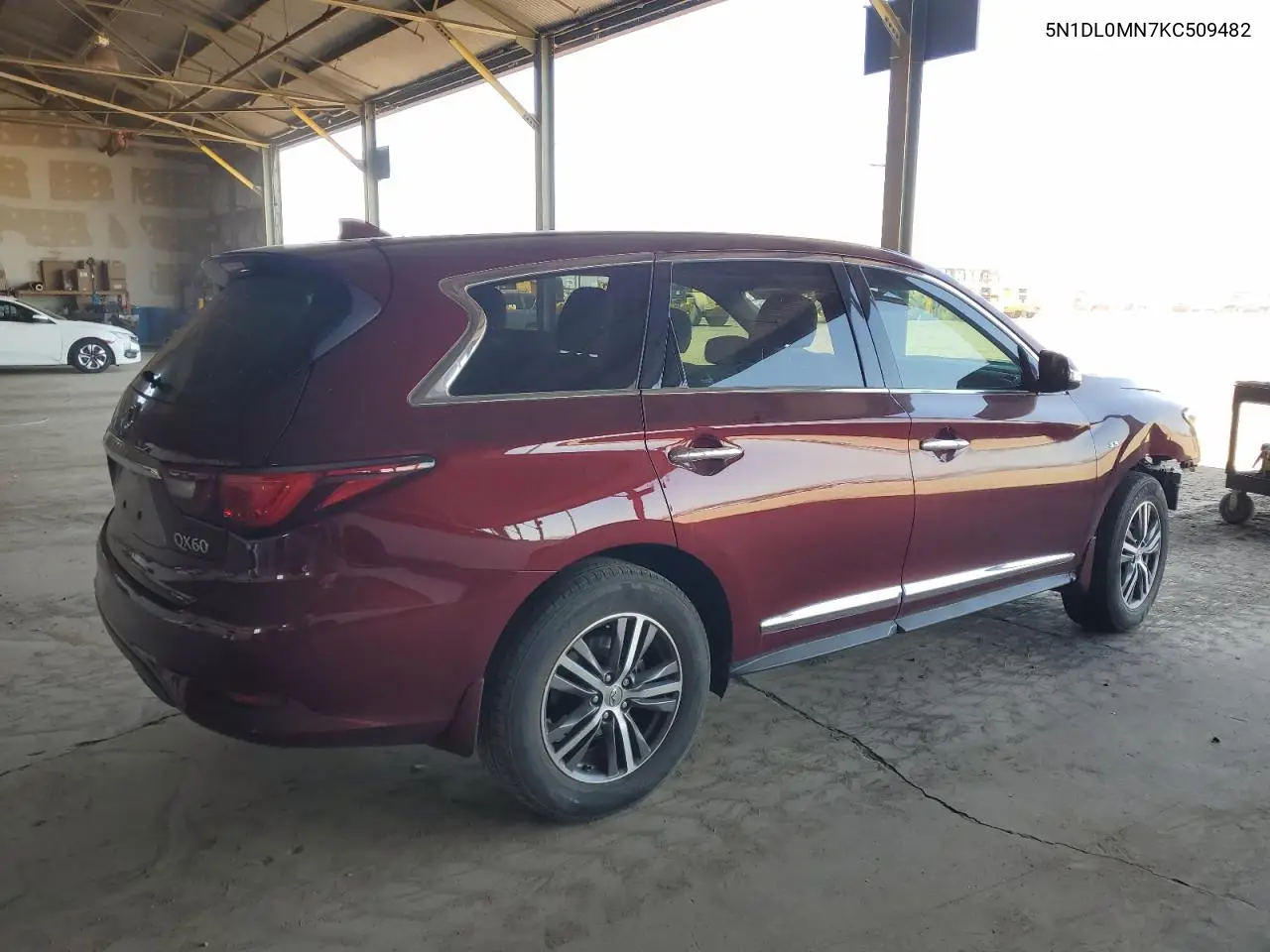 2019 Infiniti Qx60 Luxe VIN: 5N1DL0MN7KC509482 Lot: 60812345