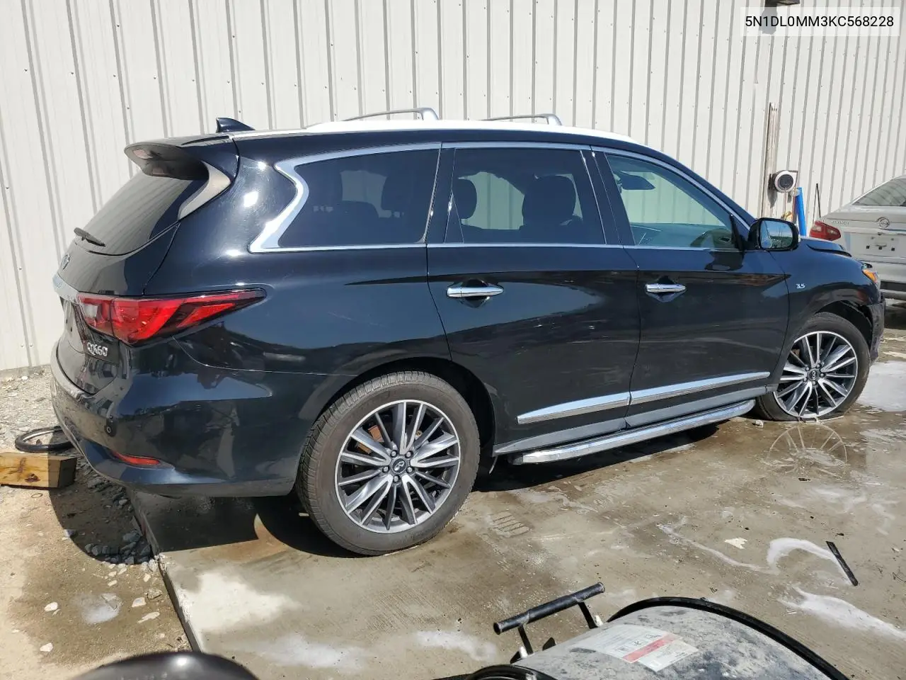 2019 Infiniti Qx60 Luxe VIN: 5N1DL0MM3KC568228 Lot: 61597065