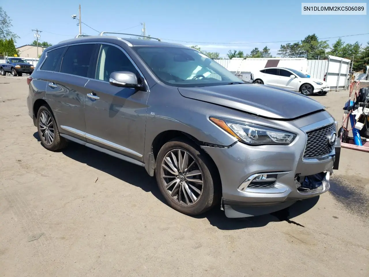 2019 Infiniti Qx60 Luxe VIN: 5N1DL0MM2KC506089 Lot: 62069555