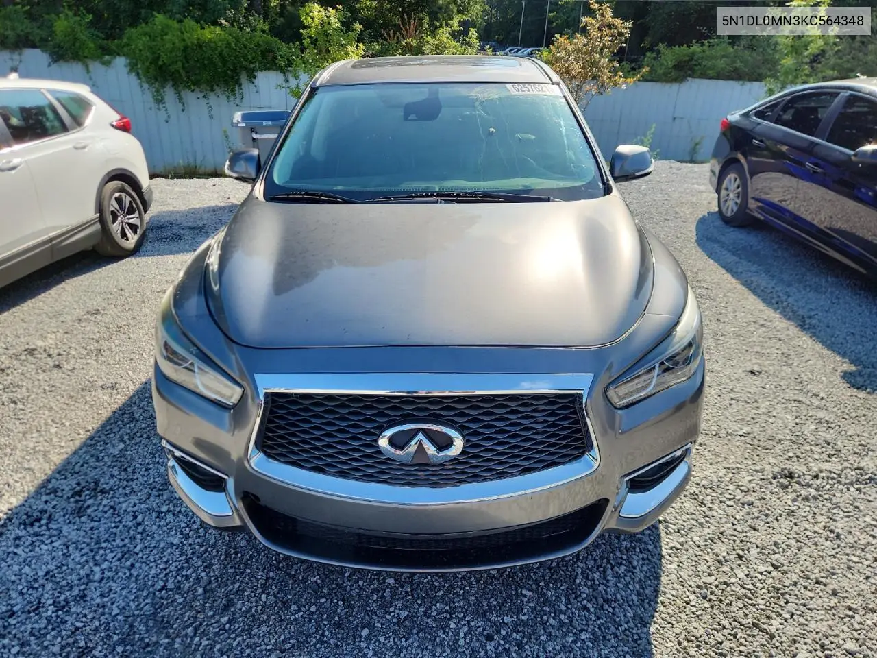 2019 Infiniti Qx60 Luxe VIN: 5N1DL0MN3KC564348 Lot: 62576215