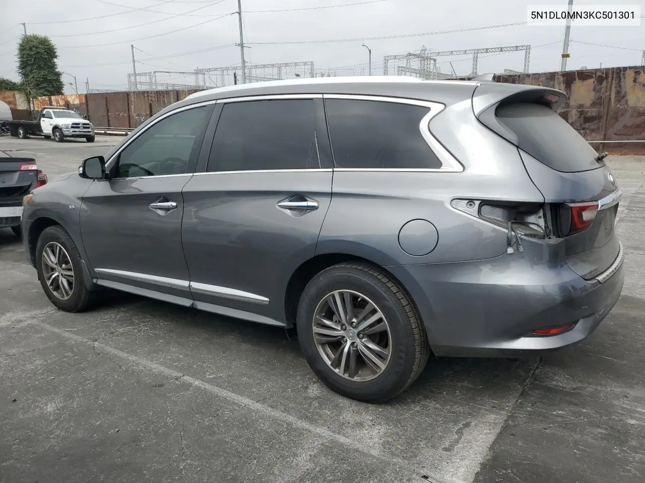 2019 Infiniti Qx60 Luxe VIN: 5N1DL0MN3KC501301 Lot: 62596655