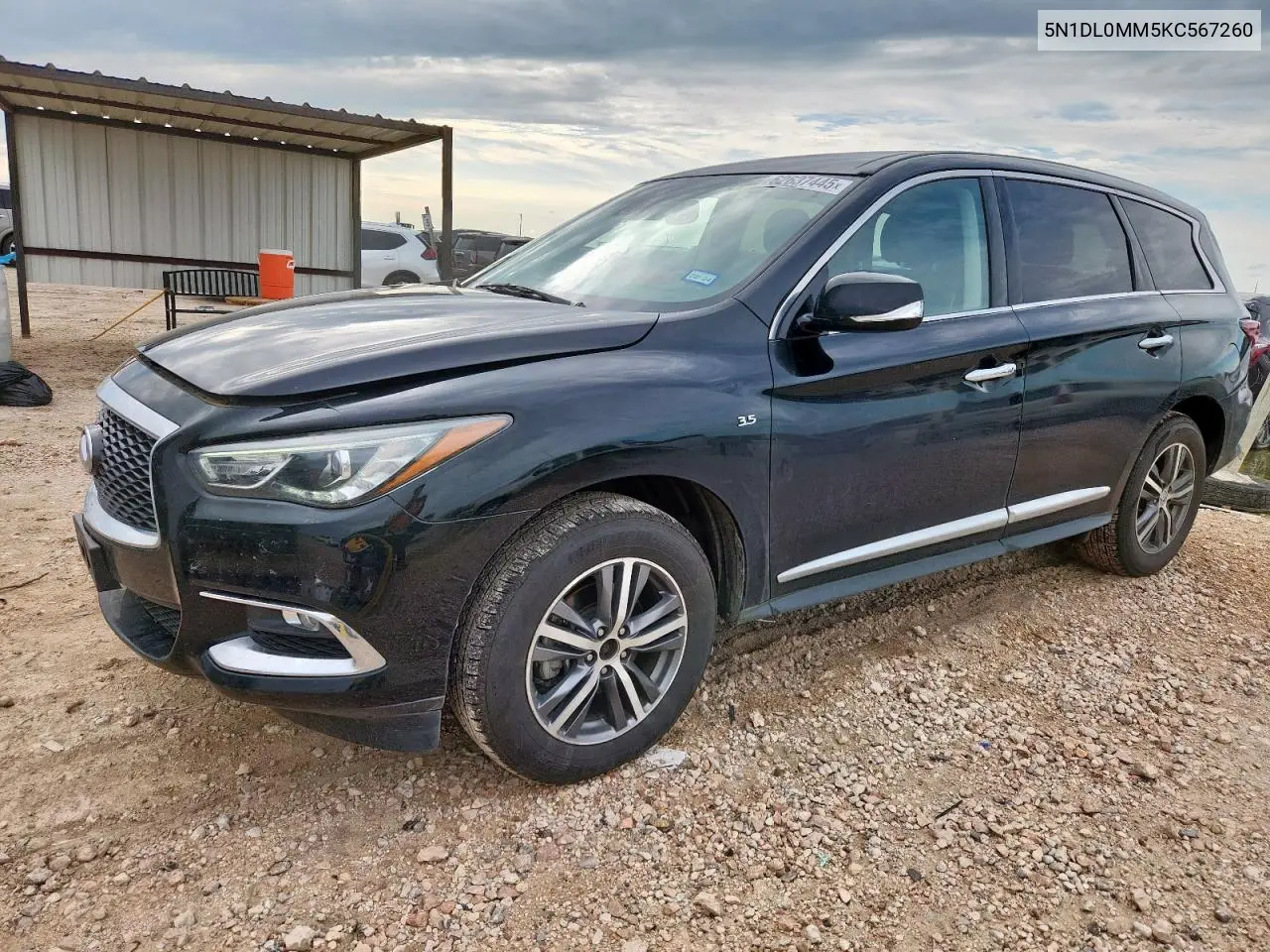 2019 Infiniti Qx60 Luxe VIN: 5N1DL0MM5KC567260 Lot: 62637445