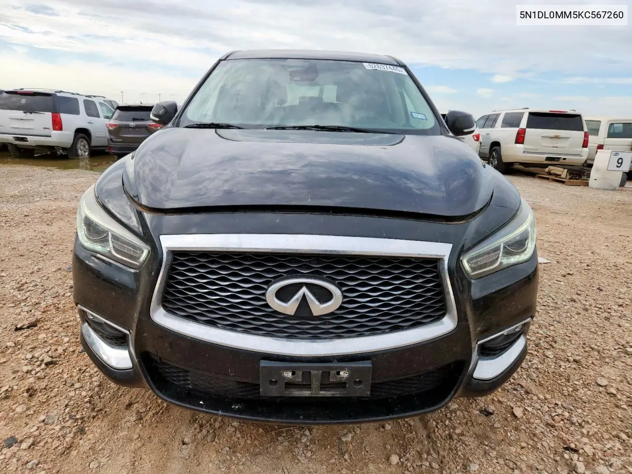 2019 Infiniti Qx60 Luxe VIN: 5N1DL0MM5KC567260 Lot: 62637445