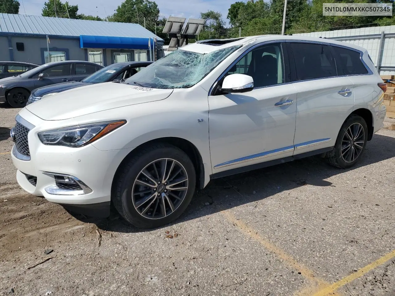 2019 Infiniti Qx60 Luxe VIN: 5N1DL0MMXKC507345 Lot: 62767375