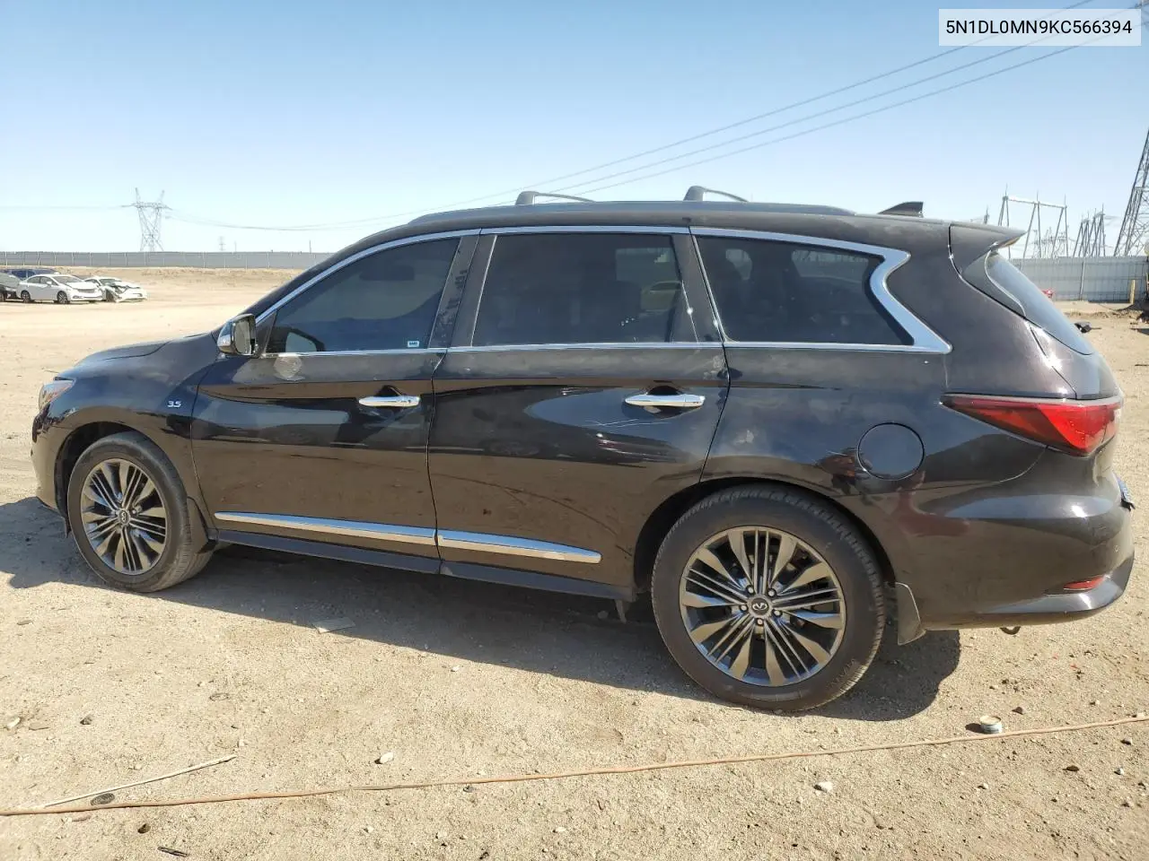 2019 Infiniti Qx60 Luxe VIN: 5N1DL0MN9KC566394 Lot: 62879095
