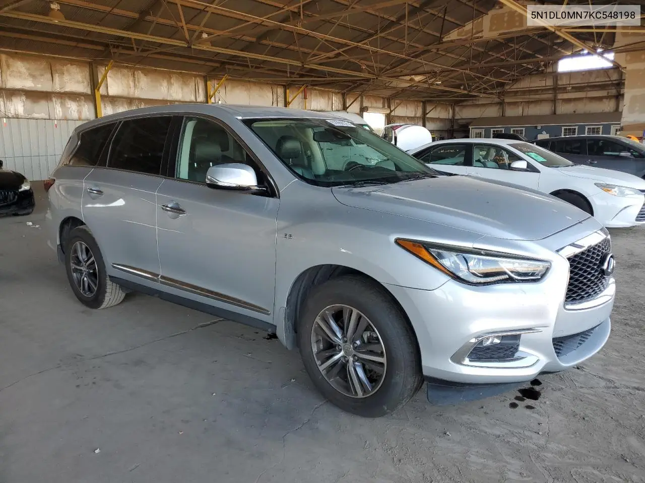 2019 Infiniti Qx60 Luxe VIN: 5N1DL0MN7KC548198 Lot: 62968575