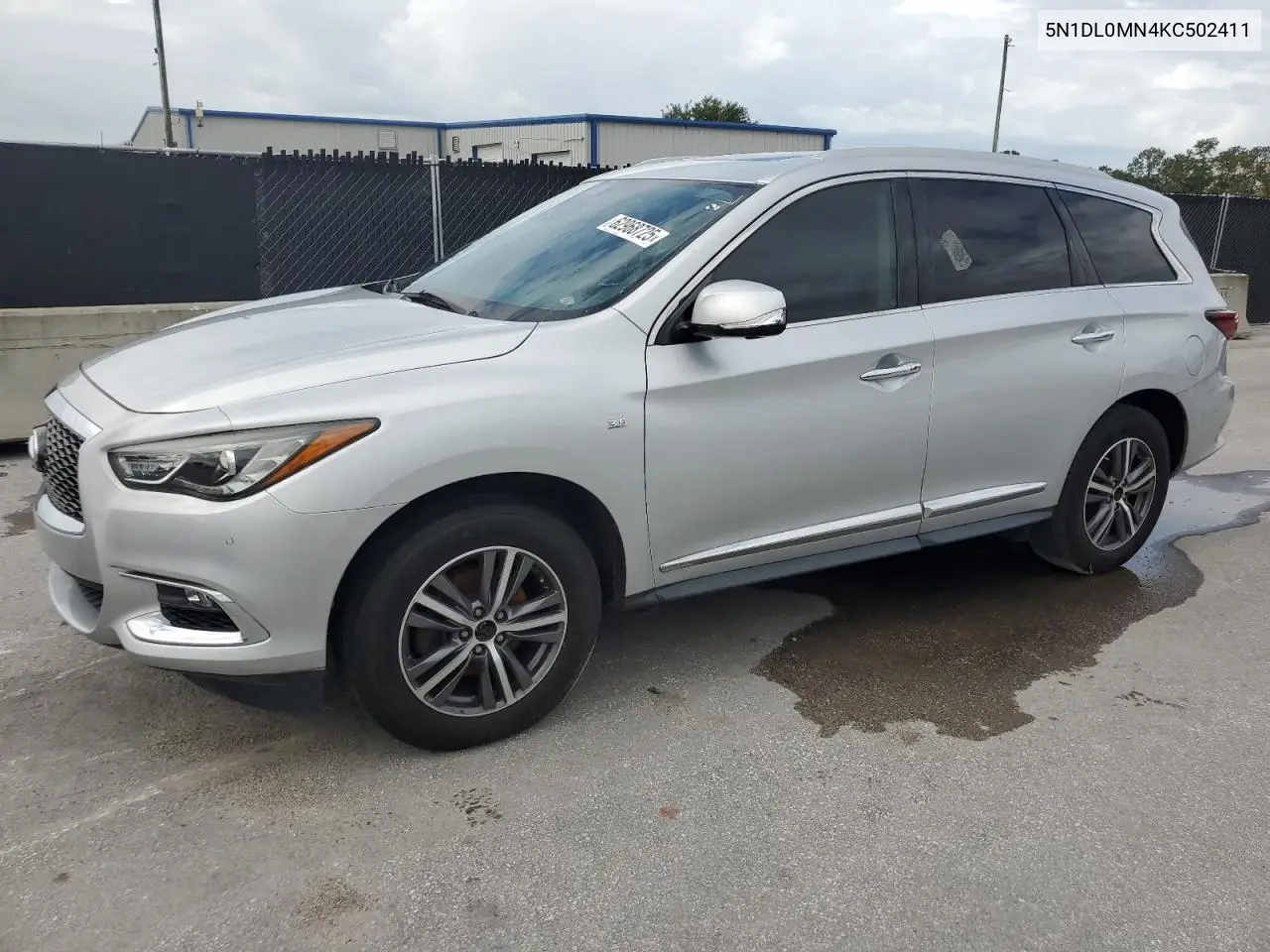 2019 Infiniti Qx60 Luxe VIN: 5N1DL0MN4KC502411 Lot: 62968725