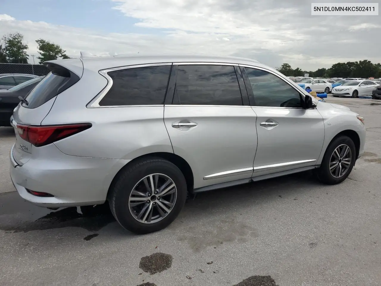 2019 Infiniti Qx60 Luxe VIN: 5N1DL0MN4KC502411 Lot: 62968725