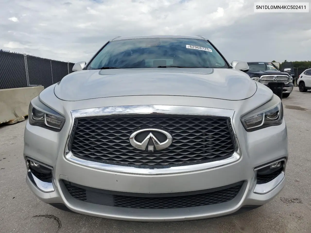 2019 Infiniti Qx60 Luxe VIN: 5N1DL0MN4KC502411 Lot: 62968725
