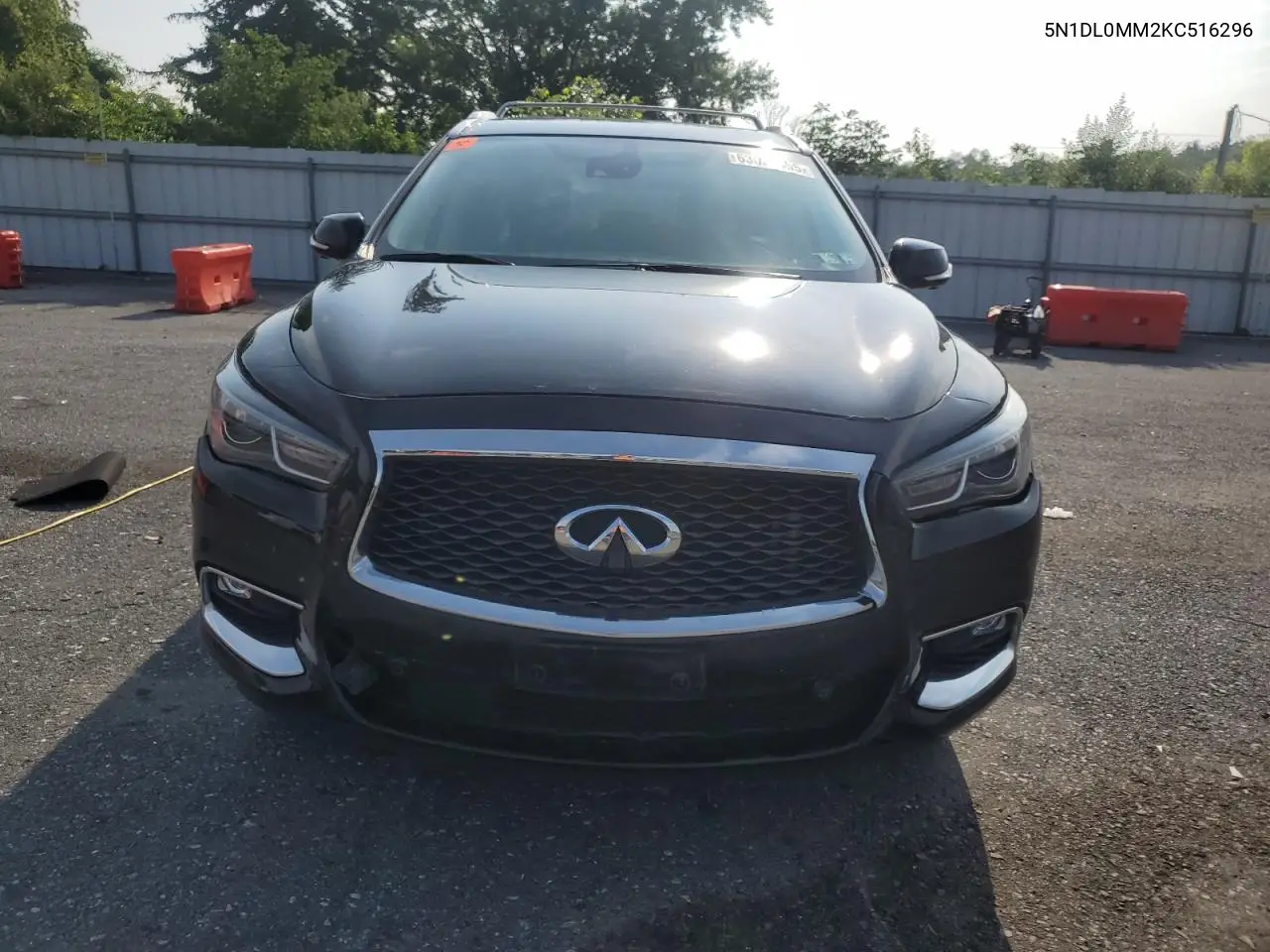 2019 Infiniti Qx60 Luxe VIN: 5N1DL0MM2KC516296 Lot: 63021455