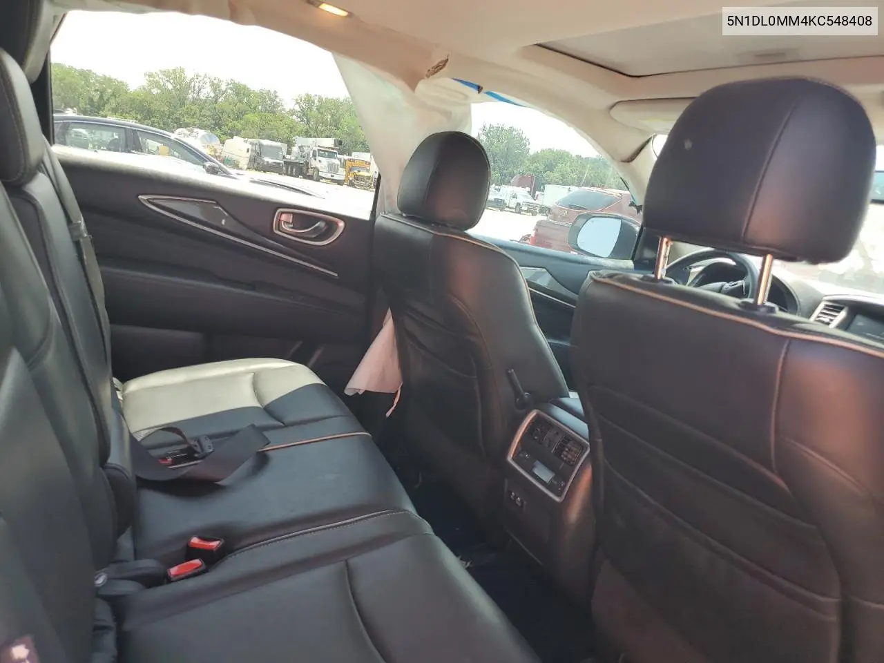 2019 Infiniti Qx60 Luxe VIN: 5N1DL0MM4KC548408 Lot: 63092265