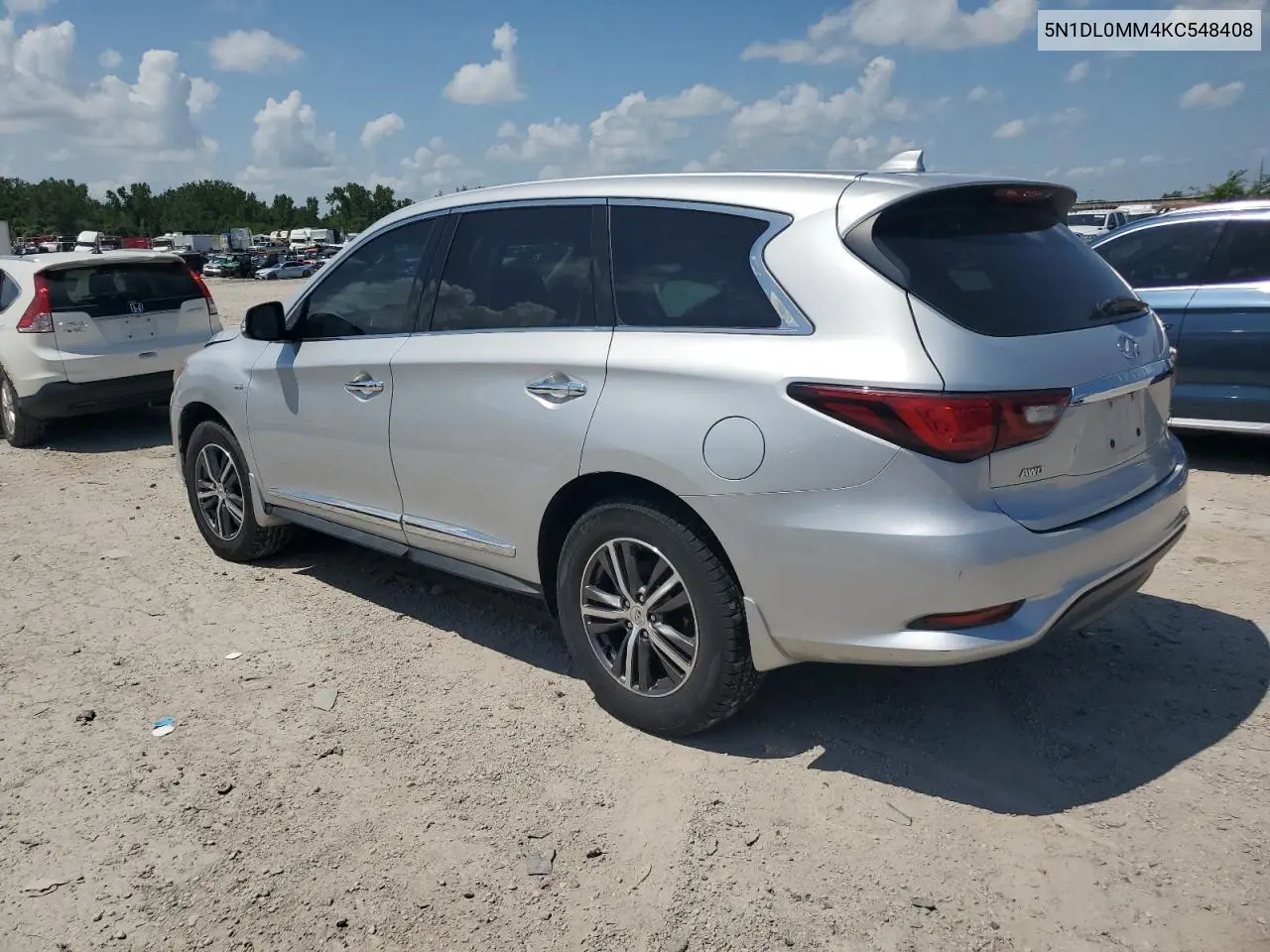 2019 Infiniti Qx60 Luxe VIN: 5N1DL0MM4KC548408 Lot: 63092265