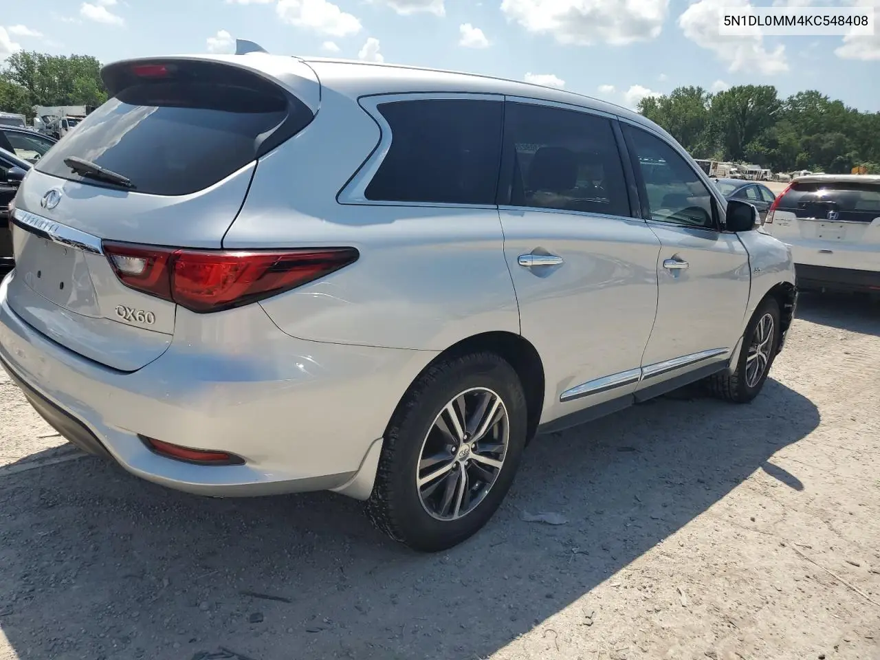 2019 Infiniti Qx60 Luxe VIN: 5N1DL0MM4KC548408 Lot: 63092265