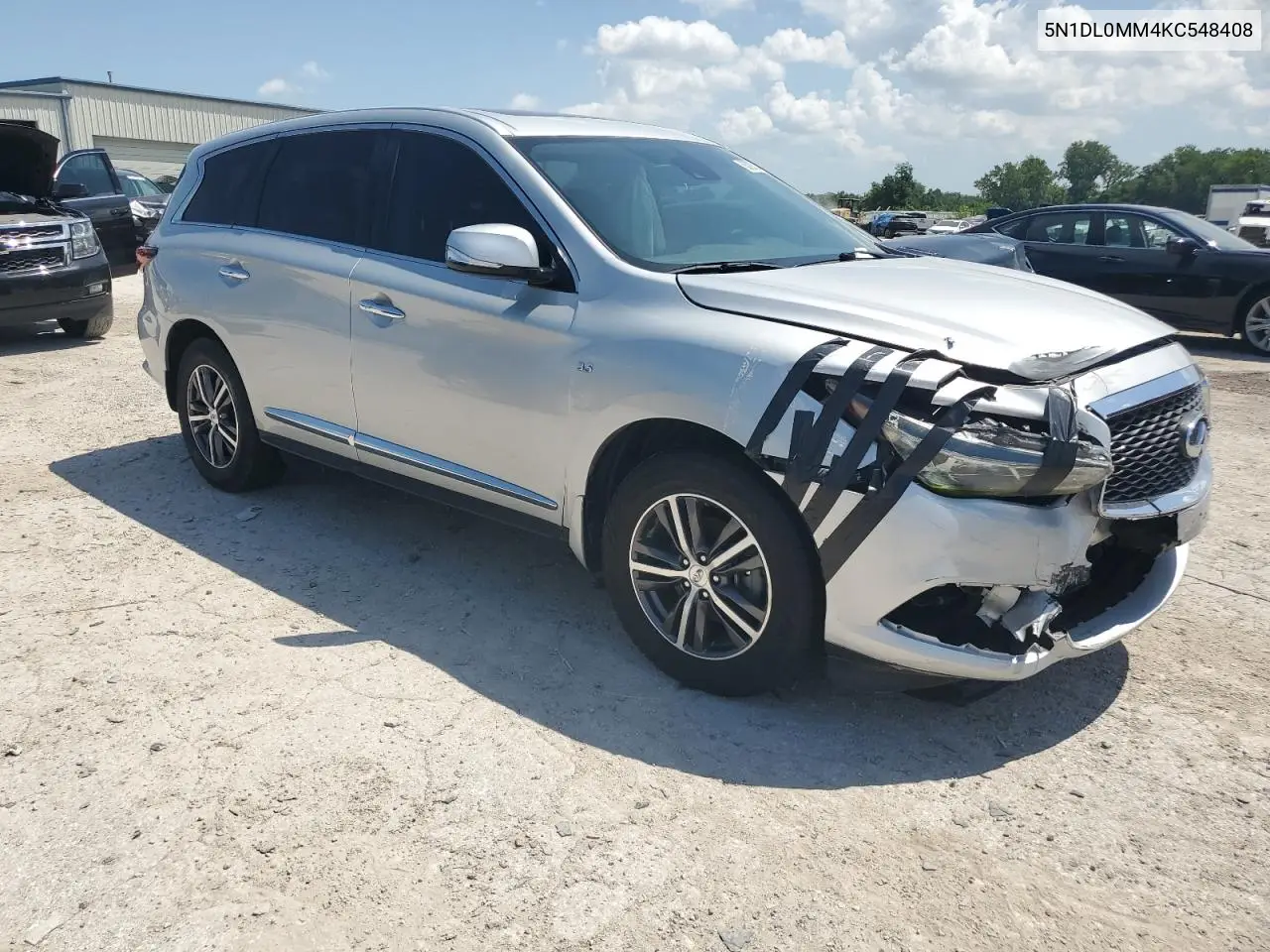 2019 Infiniti Qx60 Luxe VIN: 5N1DL0MM4KC548408 Lot: 63092265