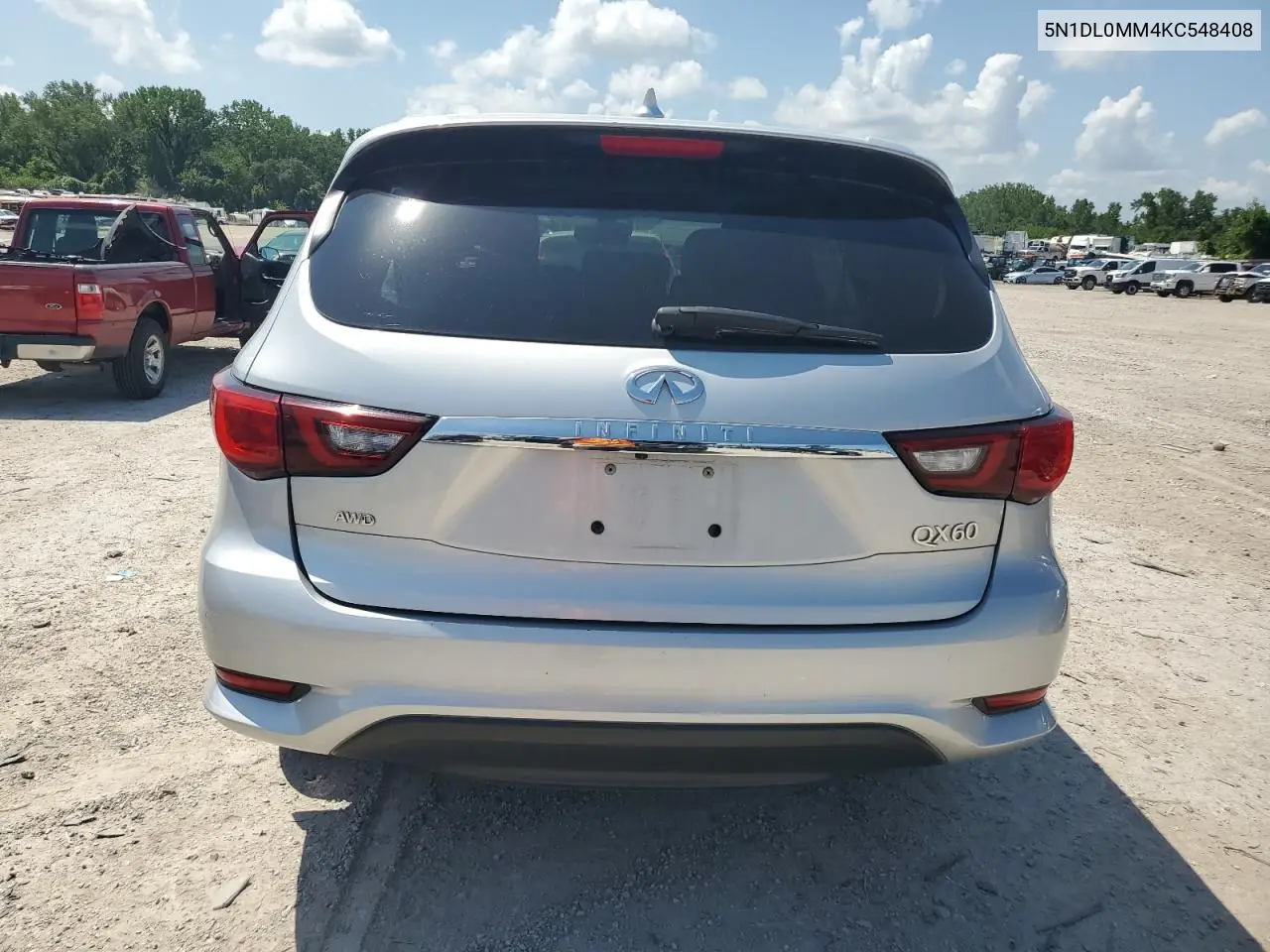 2019 Infiniti Qx60 Luxe VIN: 5N1DL0MM4KC548408 Lot: 63092265