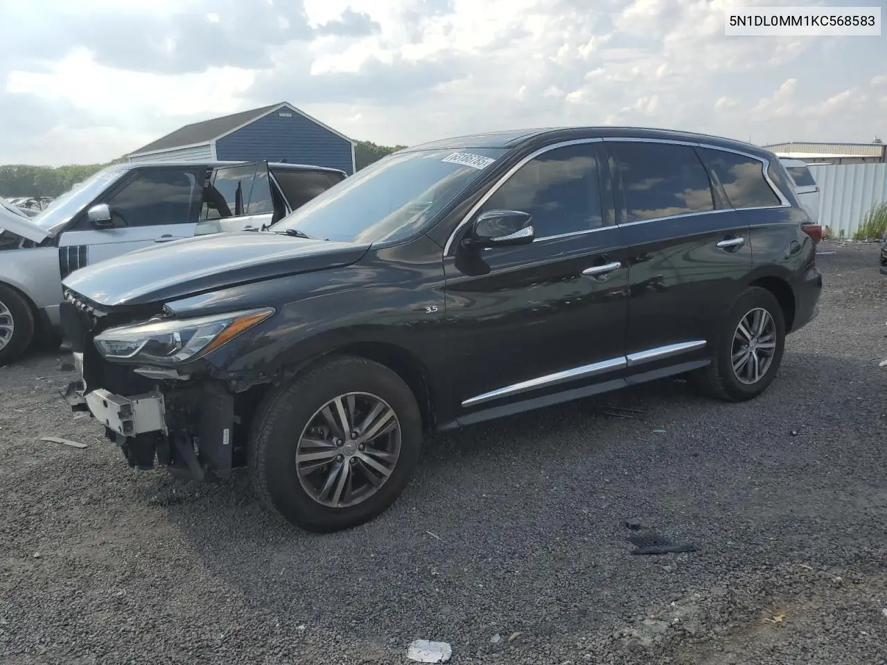2019 Infiniti Qx60 Luxe VIN: 5N1DL0MM1KC568583 Lot: 63186785