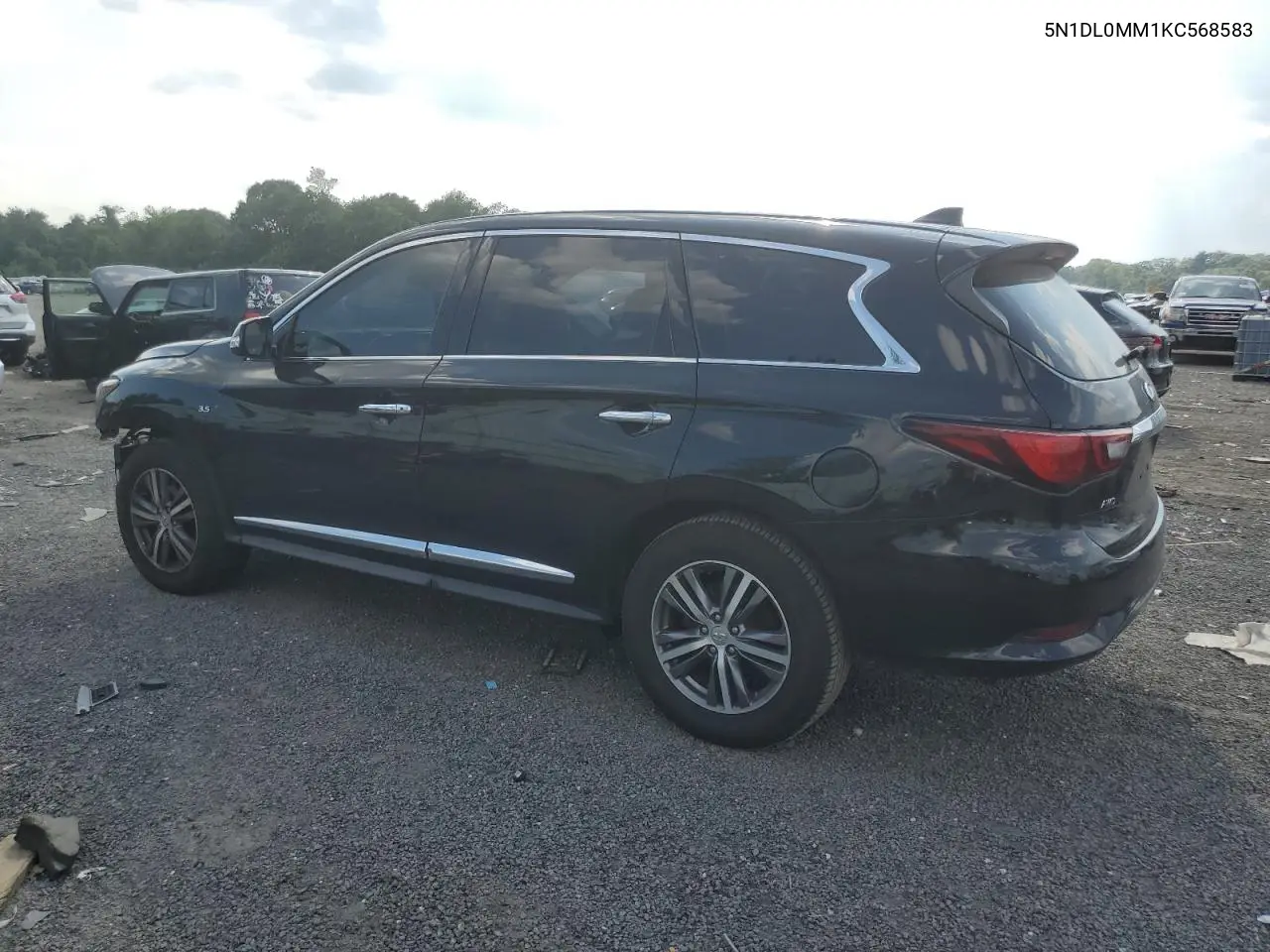 2019 Infiniti Qx60 Luxe VIN: 5N1DL0MM1KC568583 Lot: 63186785