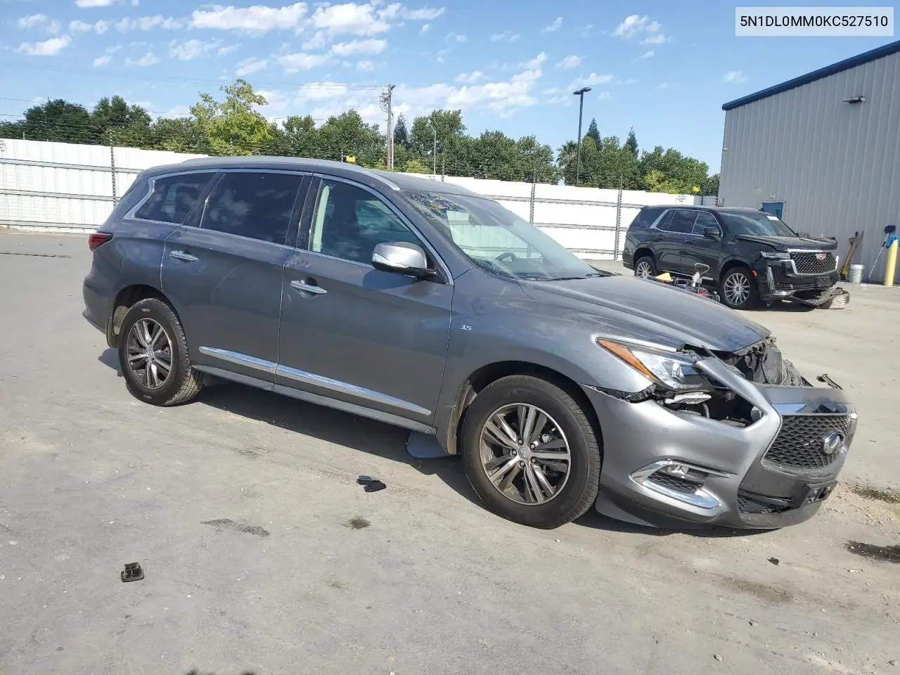 2019 Infiniti Qx60 Luxe VIN: 5N1DL0MM0KC527510 Lot: 63250535