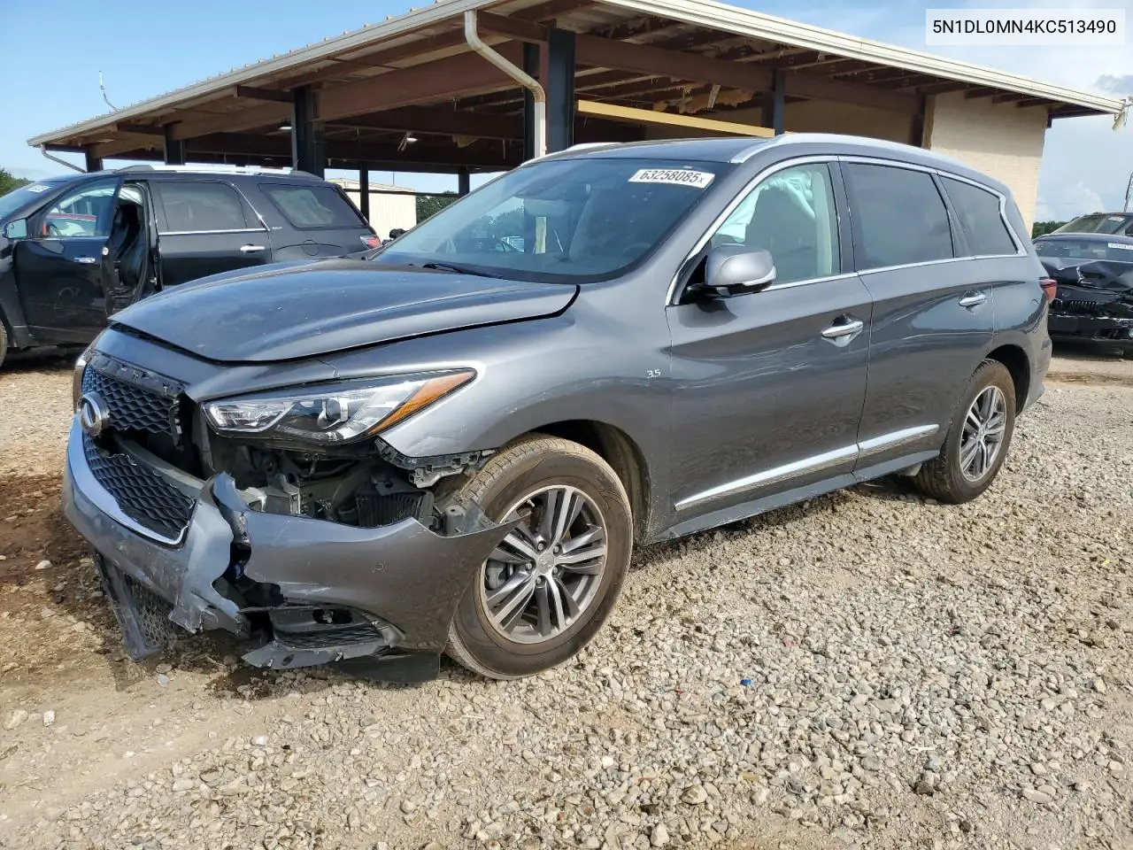 2019 Infiniti Qx60 Luxe VIN: 5N1DL0MN4KC513490 Lot: 63258085