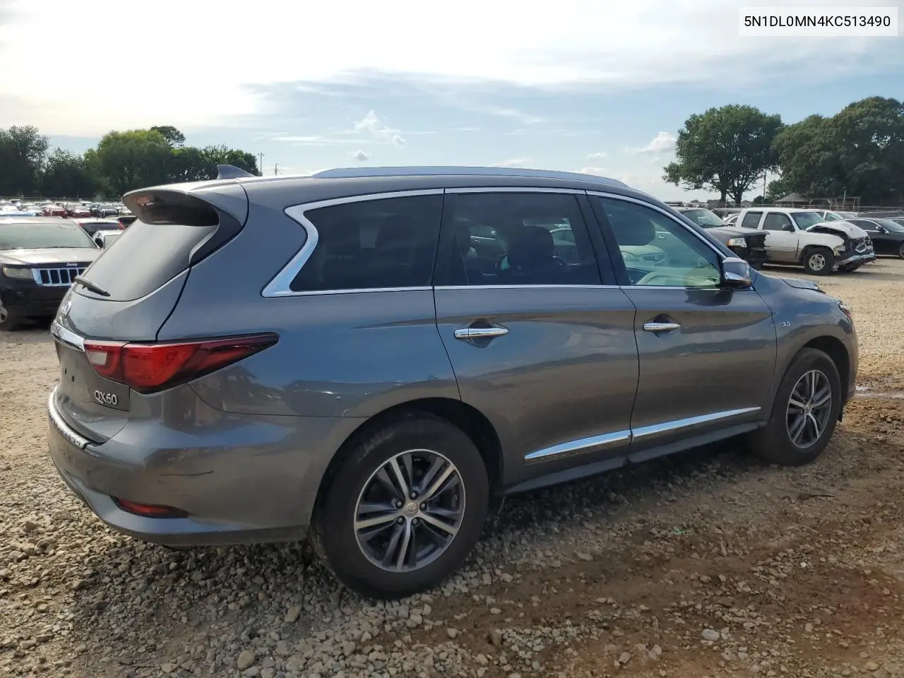 2019 Infiniti Qx60 Luxe VIN: 5N1DL0MN4KC513490 Lot: 63258085
