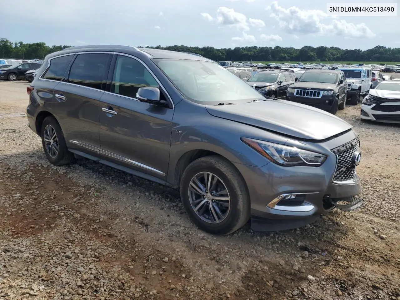 2019 Infiniti Qx60 Luxe VIN: 5N1DL0MN4KC513490 Lot: 63258085