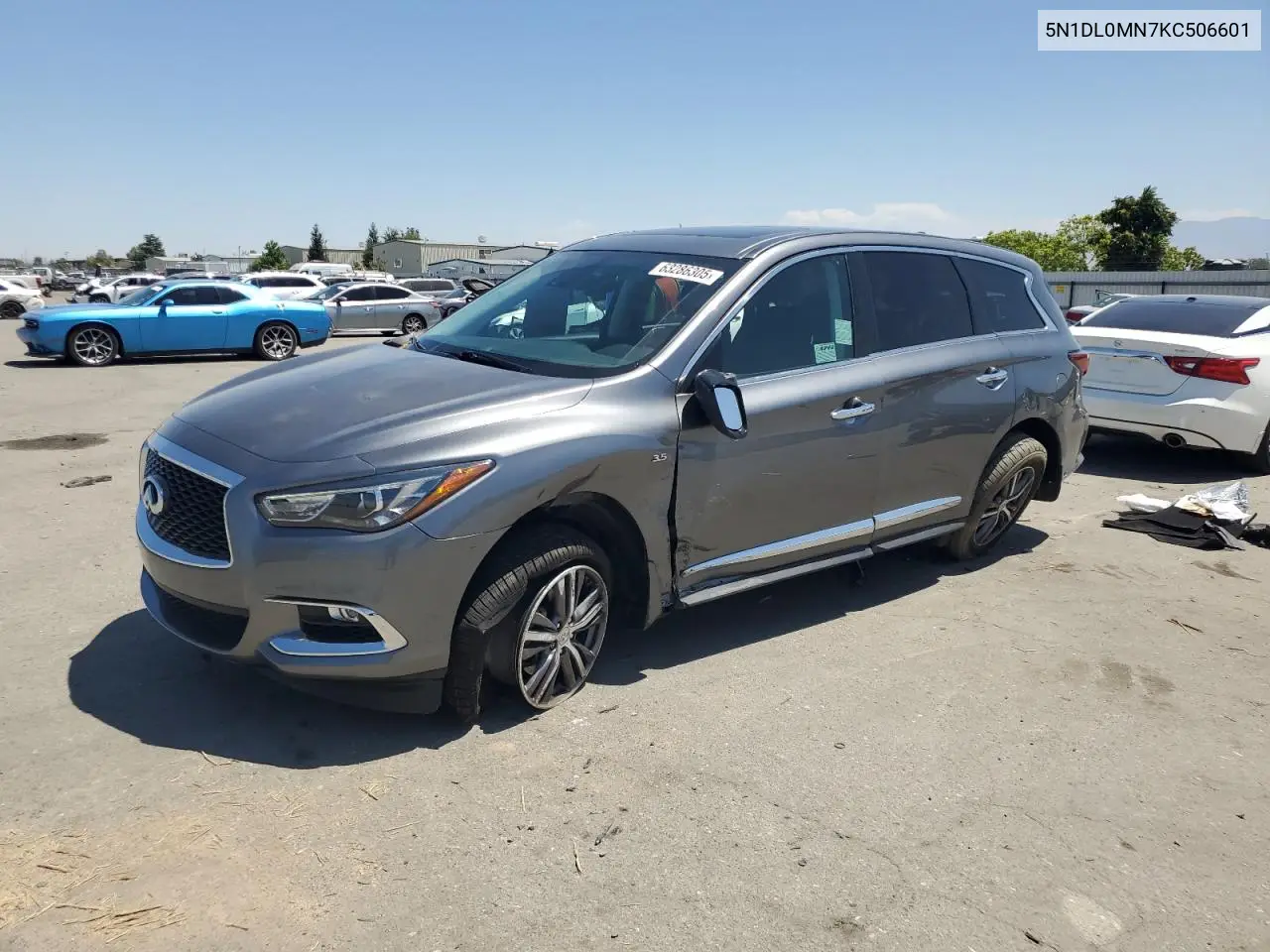 2019 Infiniti Qx60 Luxe VIN: 5N1DL0MN7KC506601 Lot: 63286305