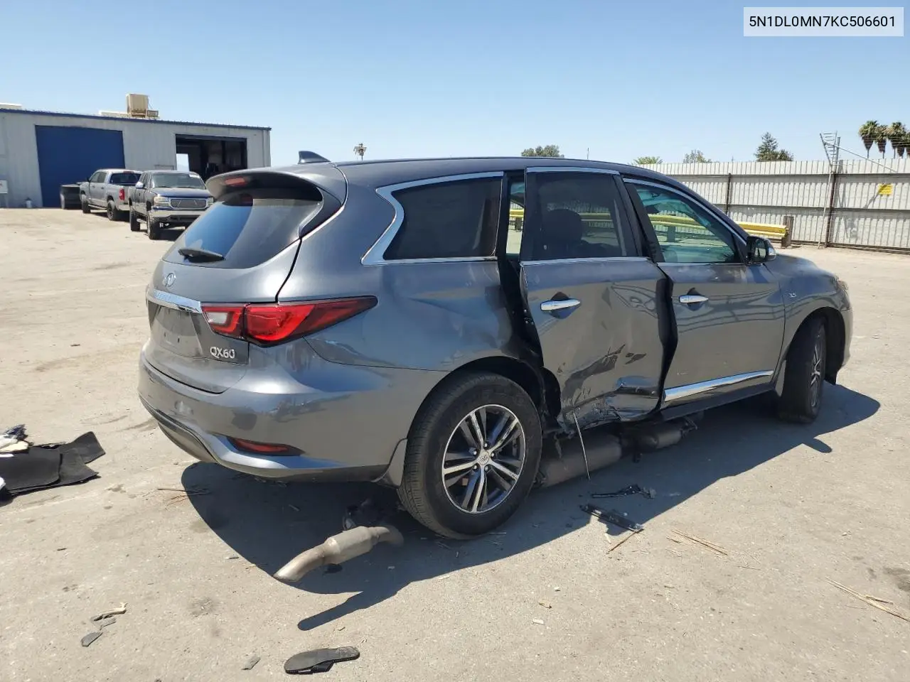 2019 Infiniti Qx60 Luxe VIN: 5N1DL0MN7KC506601 Lot: 63286305