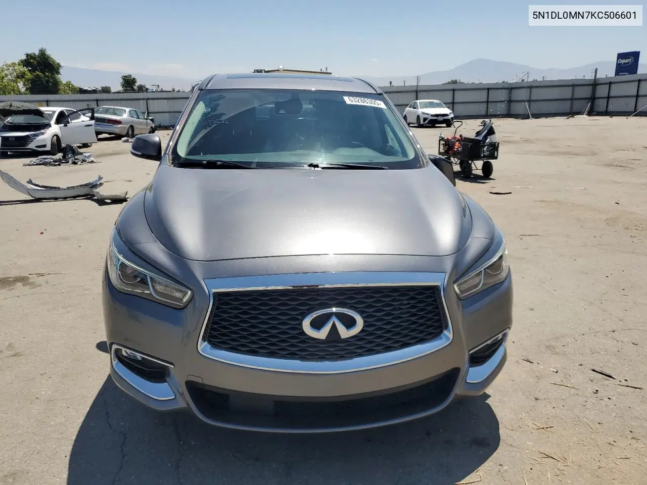2019 Infiniti Qx60 Luxe VIN: 5N1DL0MN7KC506601 Lot: 63286305
