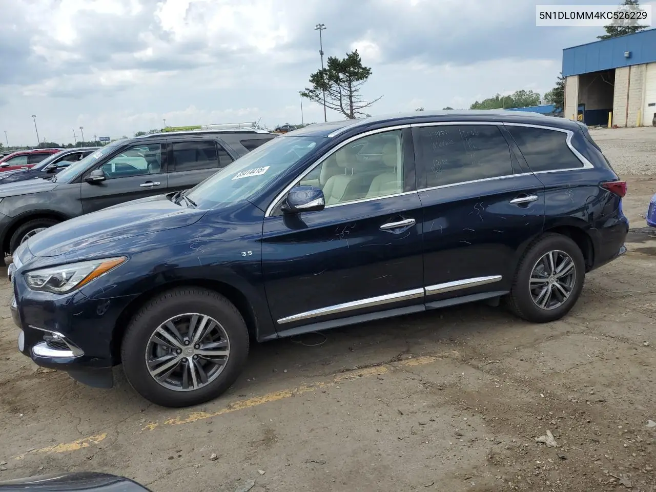 2019 Infiniti Qx60 Luxe VIN: 5N1DL0MM4KC526229 Lot: 63414415
