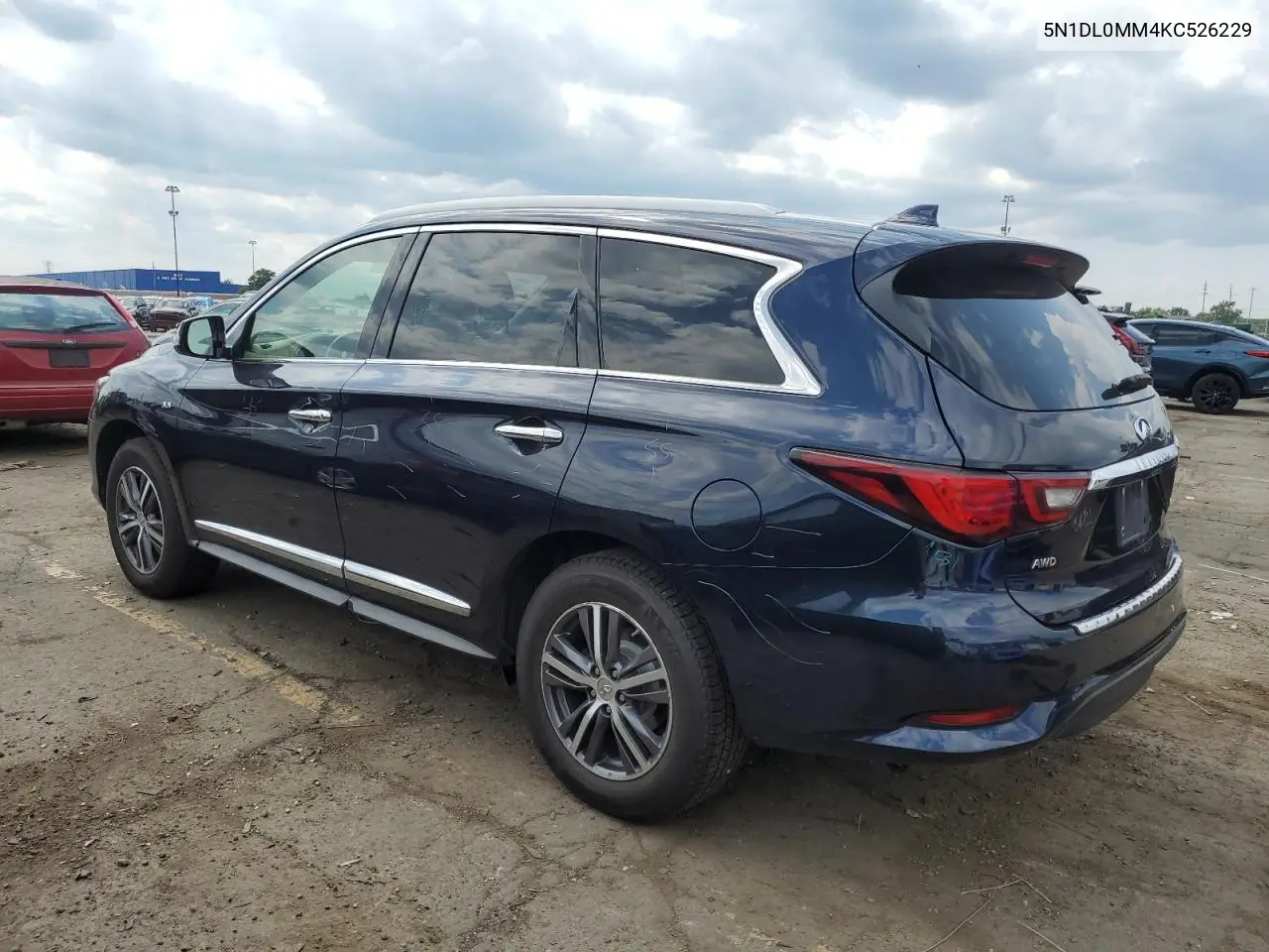 2019 Infiniti Qx60 Luxe VIN: 5N1DL0MM4KC526229 Lot: 63414415
