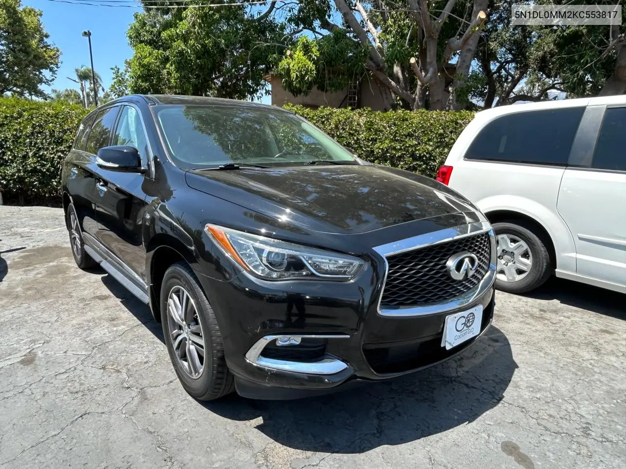2019 Infiniti Qx60 Luxe VIN: 5N1DL0MM2KC553817 Lot: 63514895