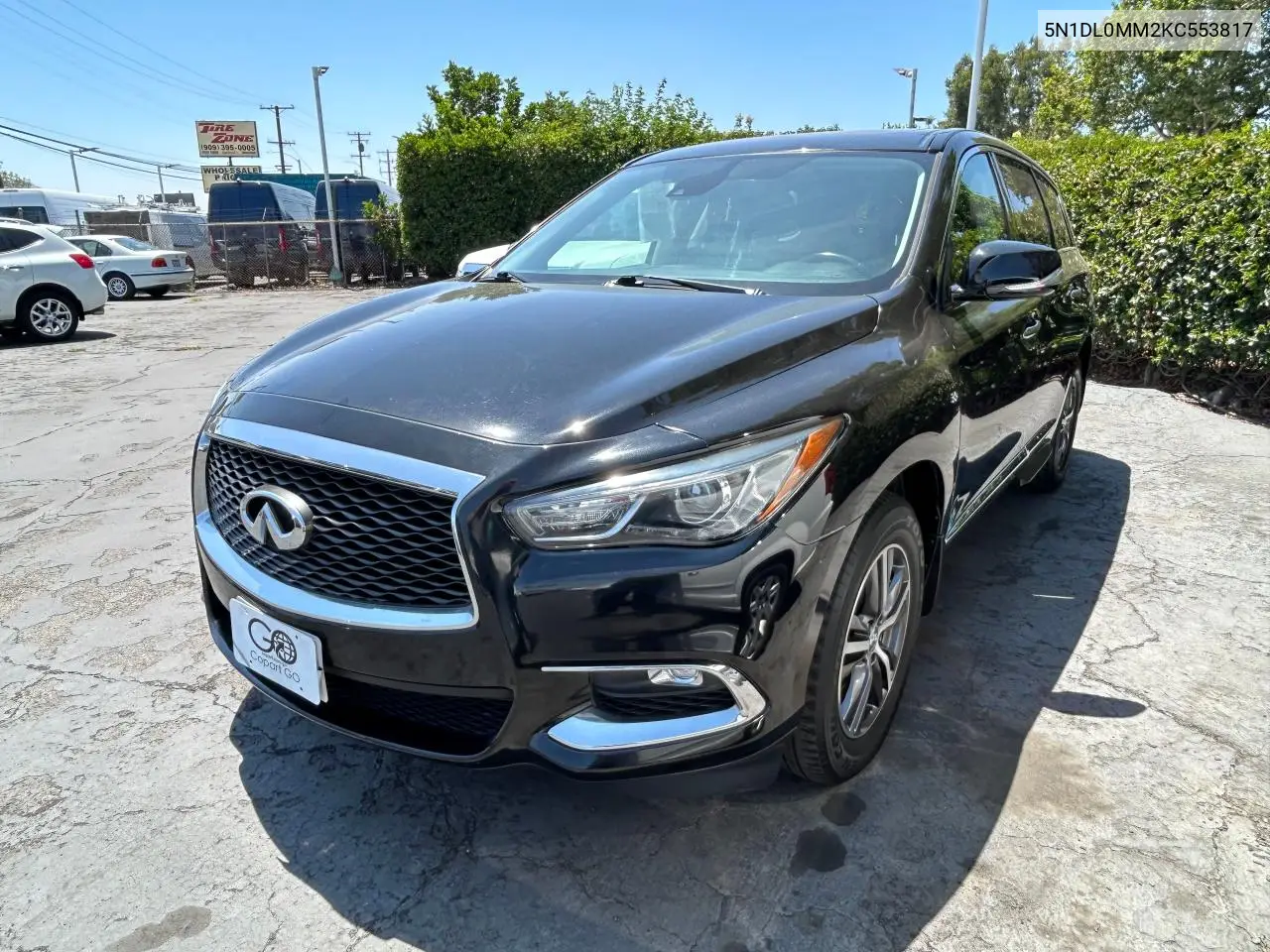 2019 Infiniti Qx60 Luxe VIN: 5N1DL0MM2KC553817 Lot: 63514895